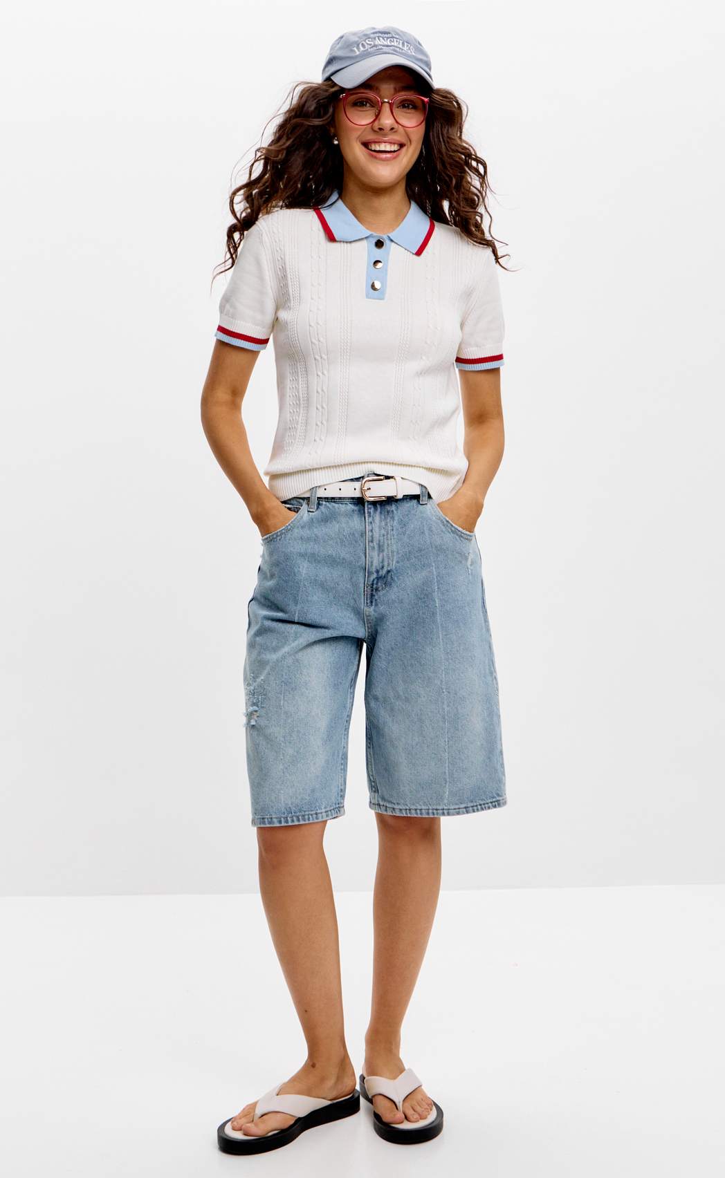 Шорты F612-0965 l.blue