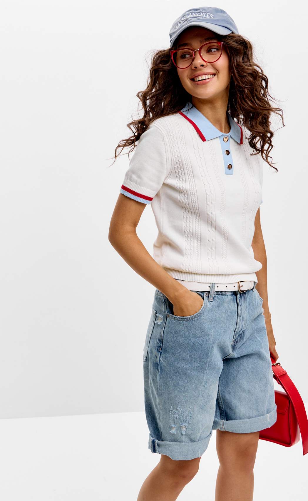 Шорты F612-0965 l.blue