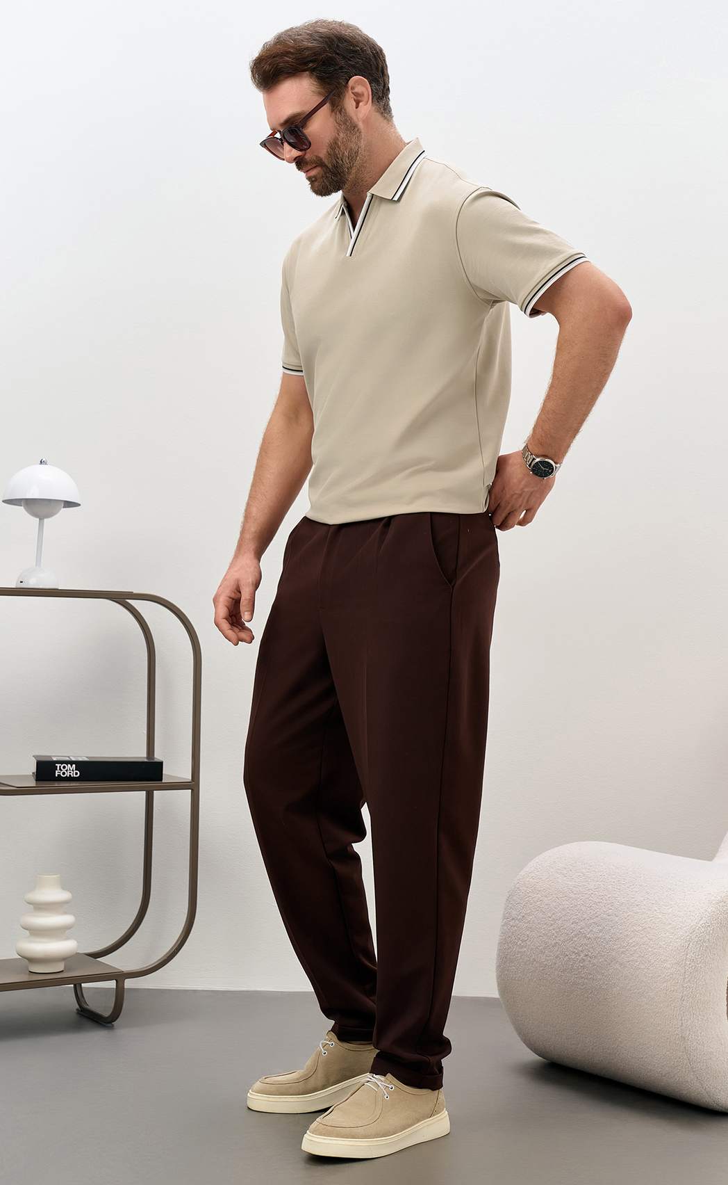 Поло P611-0774 beige