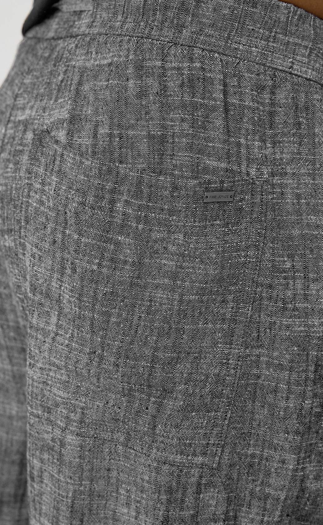 Брюки F511-0855-1 black melange