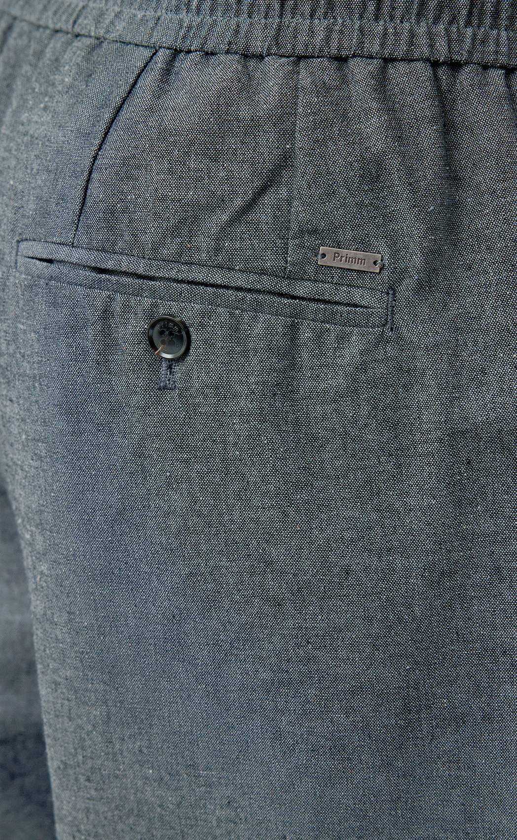 Брюки P611-0821 black melange