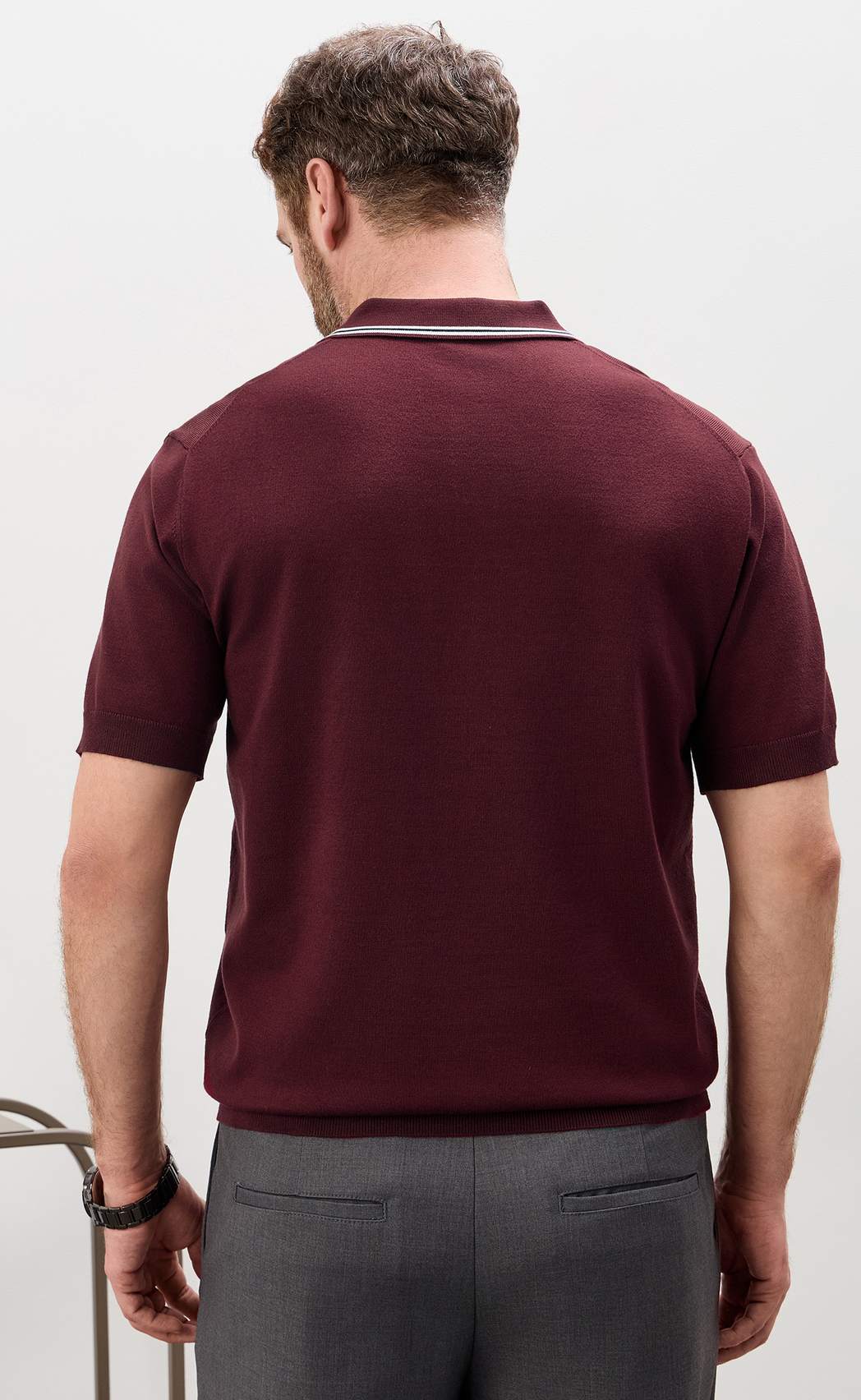 Поло P611-1536 bordo