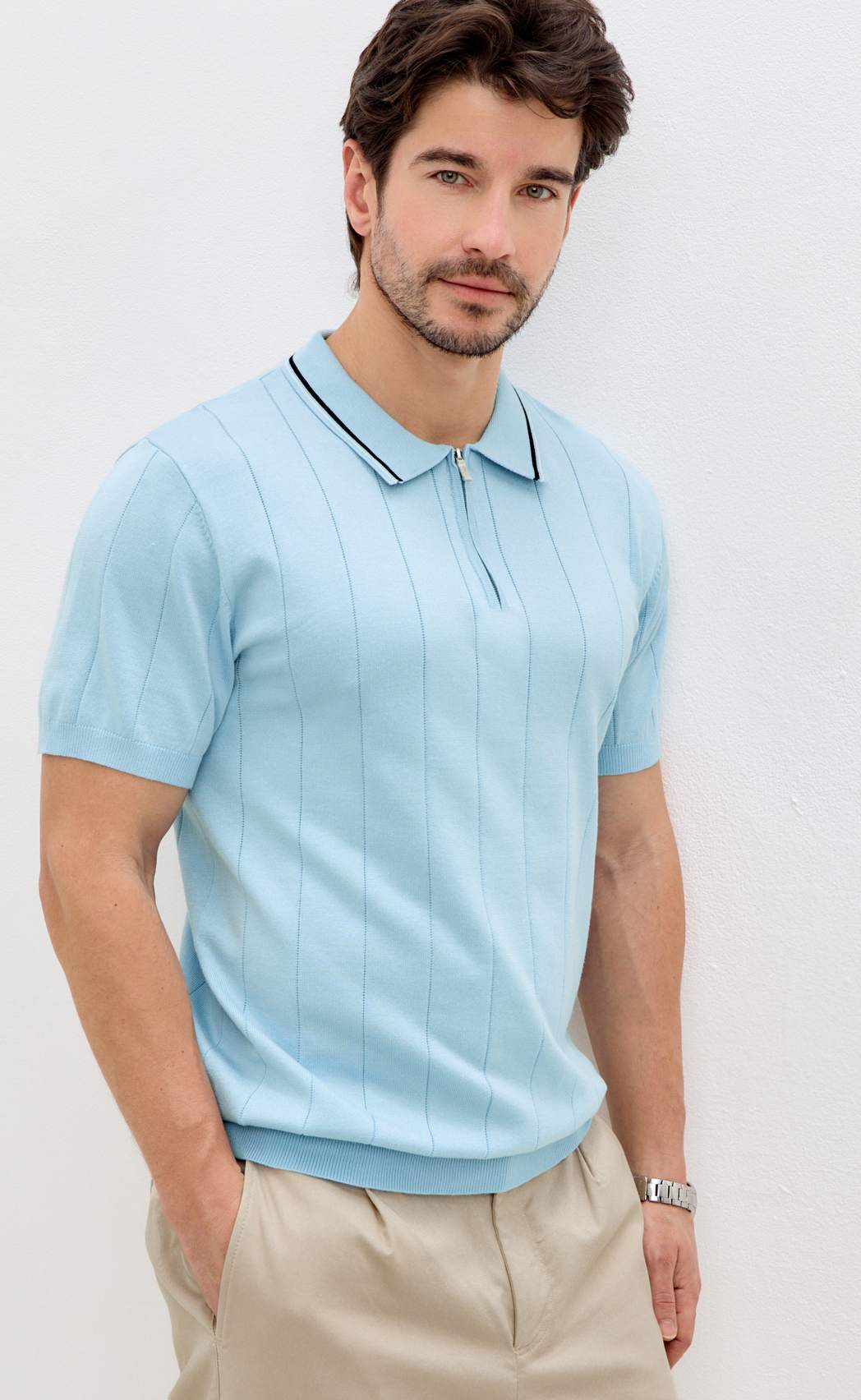 Поло P611-1534 l.blue