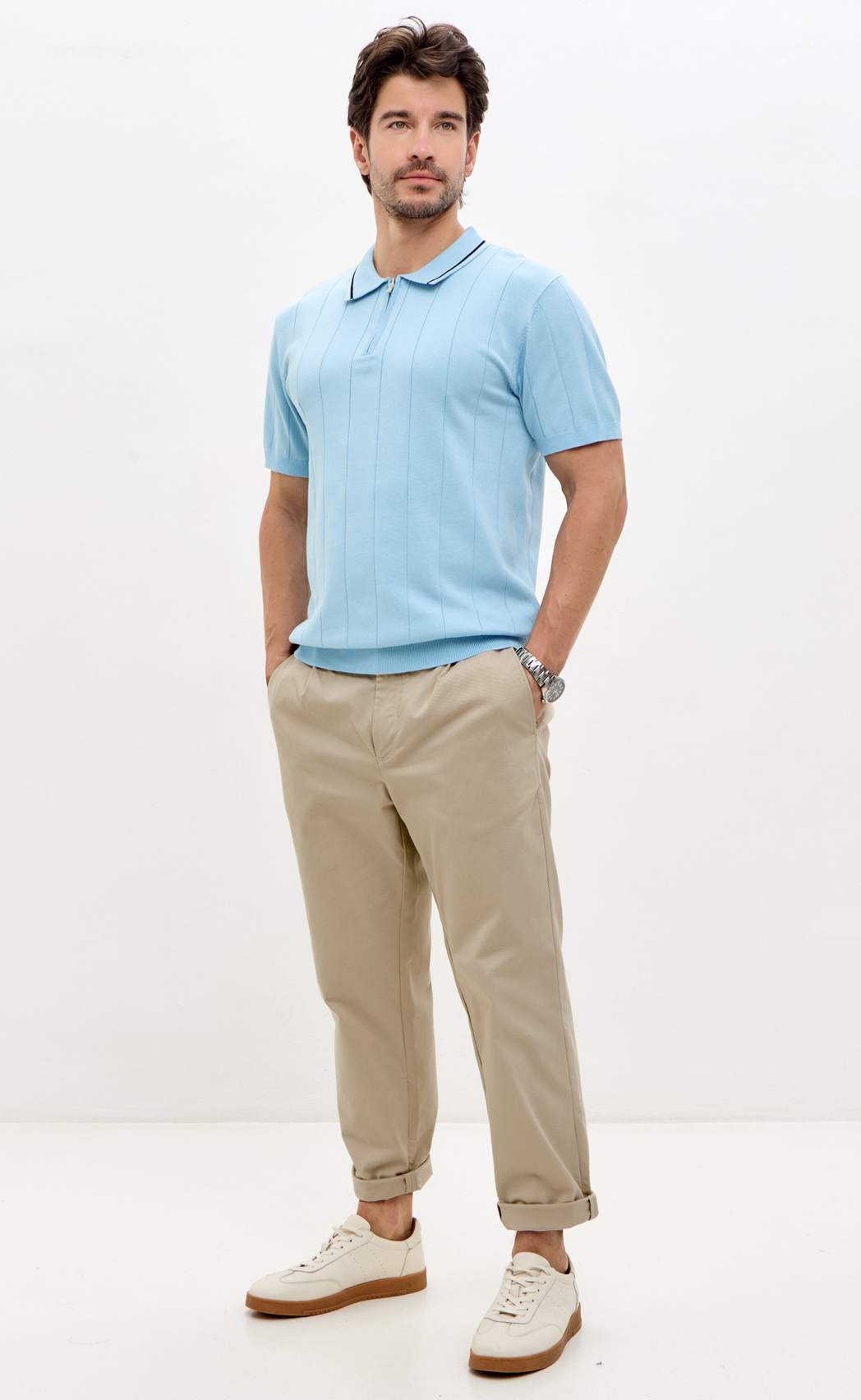 Поло P611-1534 l.blue