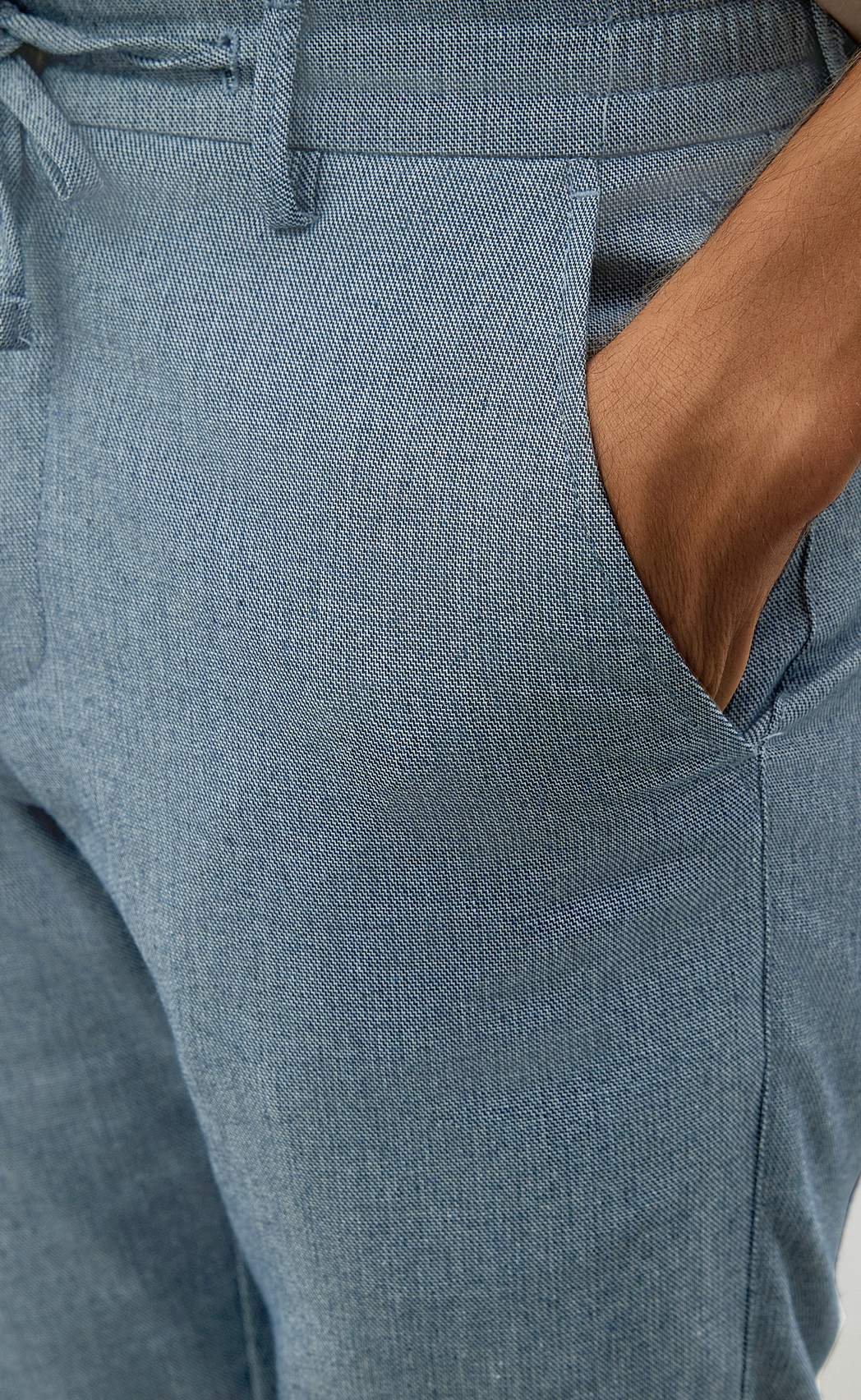 Брюки P611-0820 blue melange