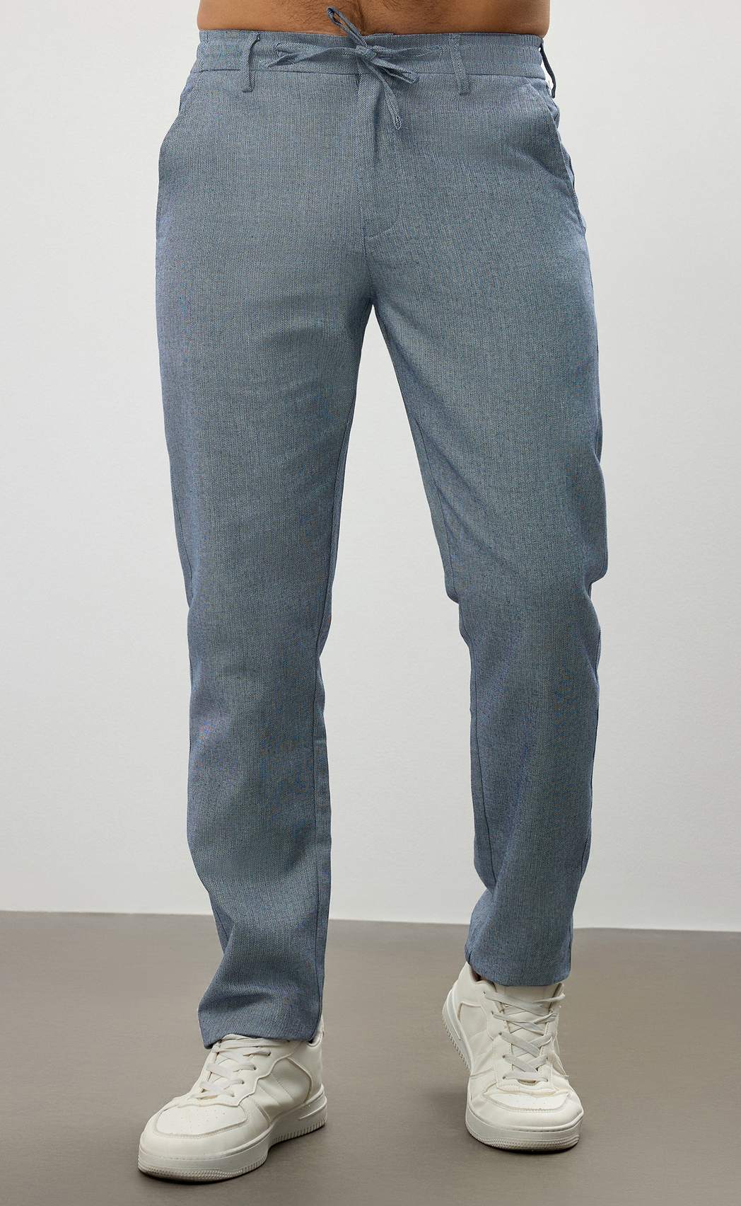Брюки P611-0820 blue melange