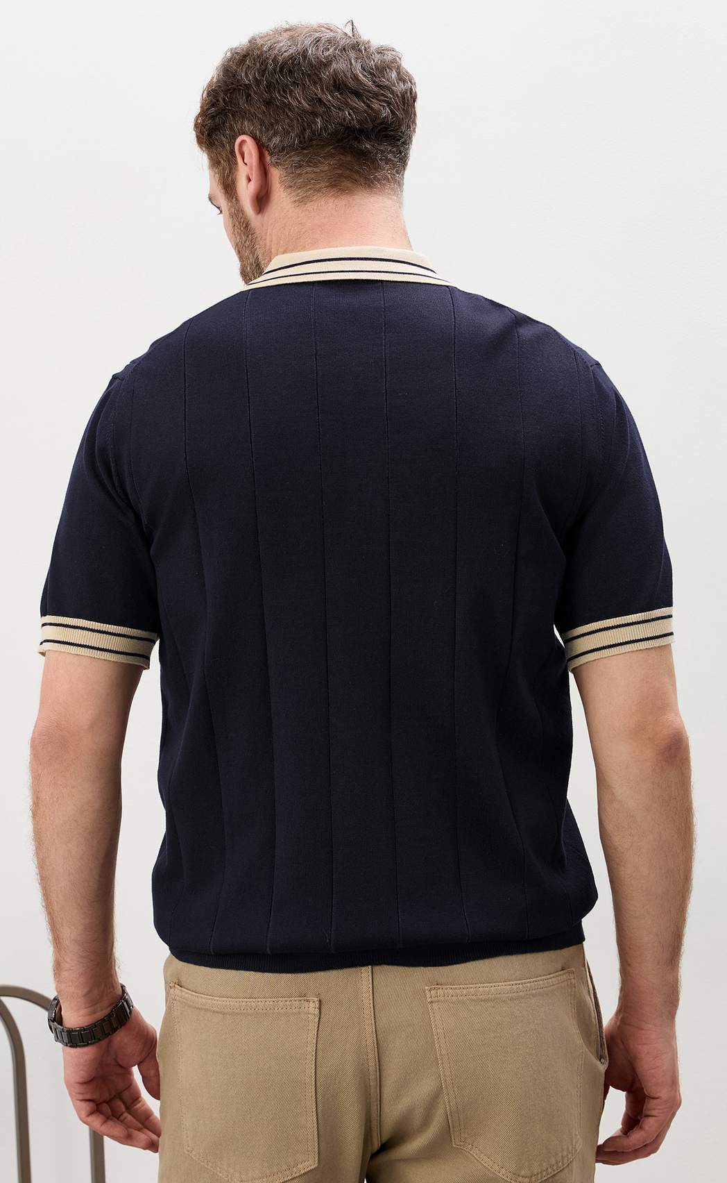 Поло P611-1537 d.blue