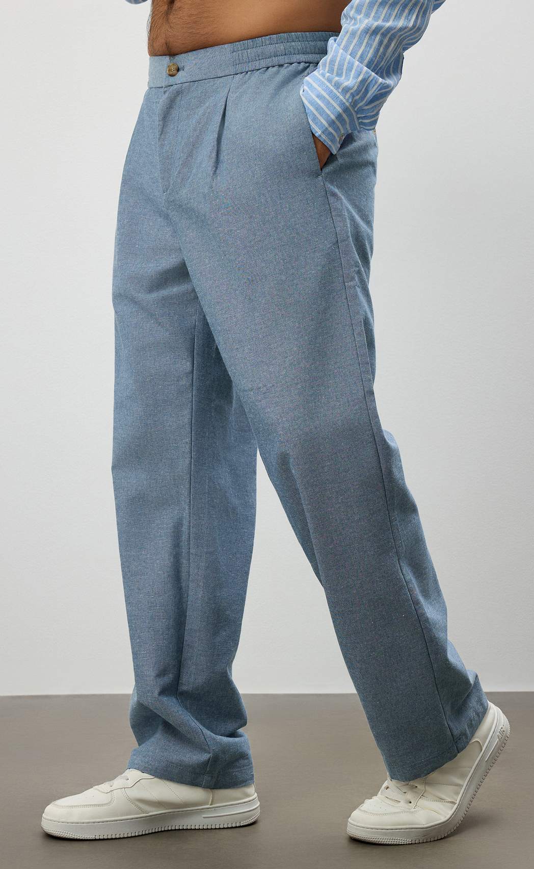 Брюки P611-0821 jeans melange