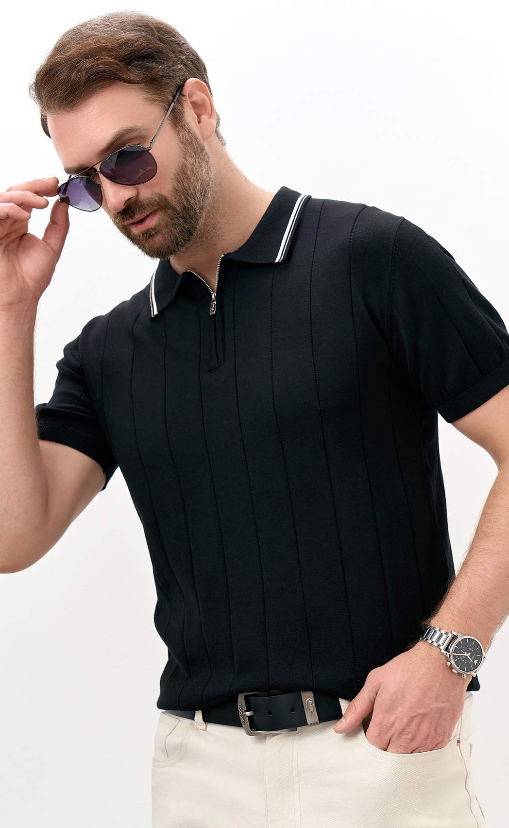 Поло P611-1534 black