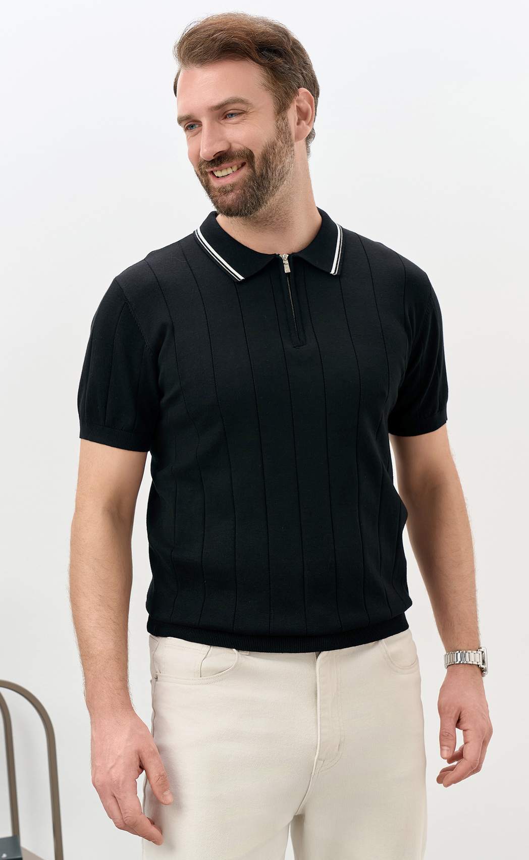 Поло P611-1534 black