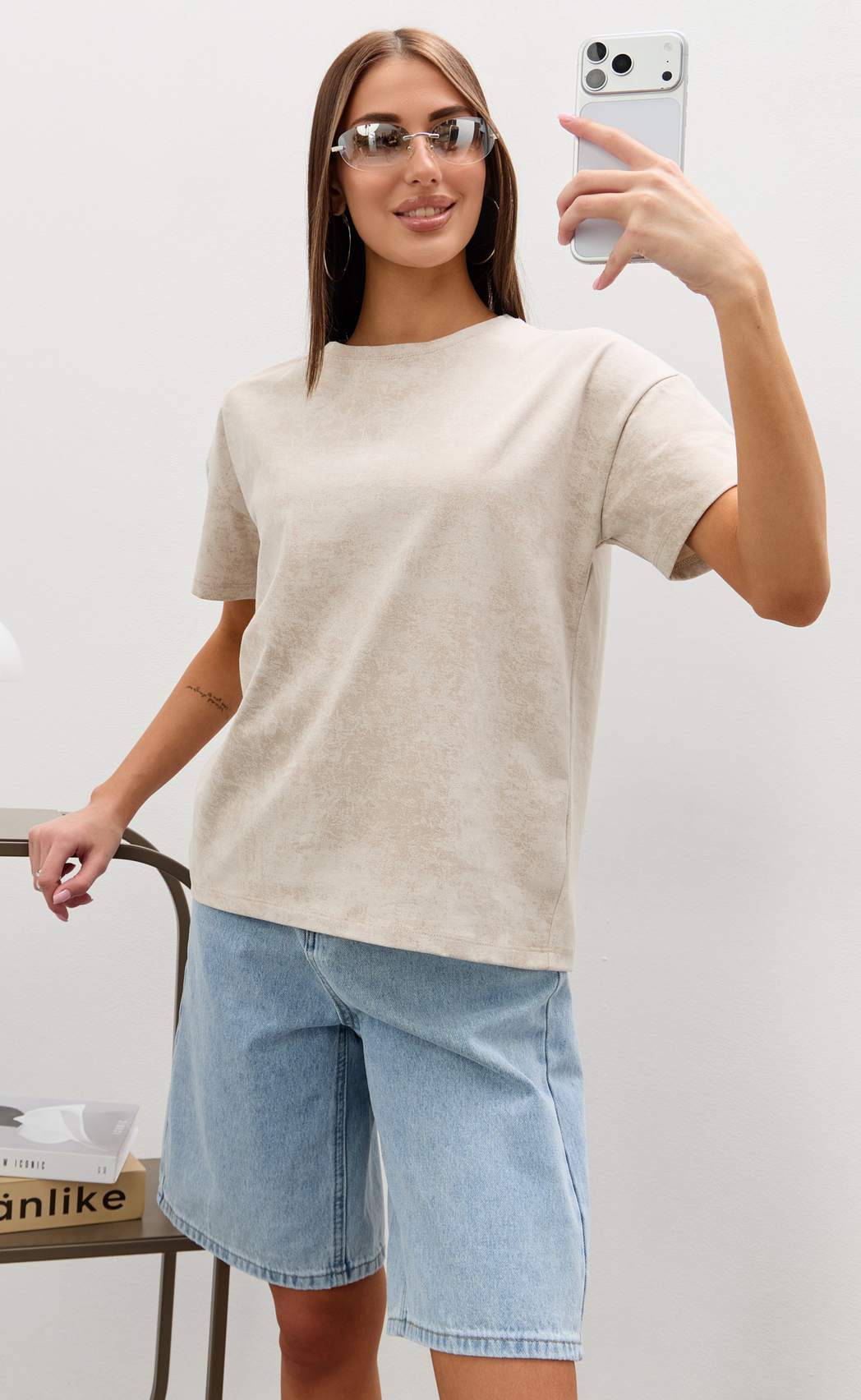 Футболка P612-06 l.beige