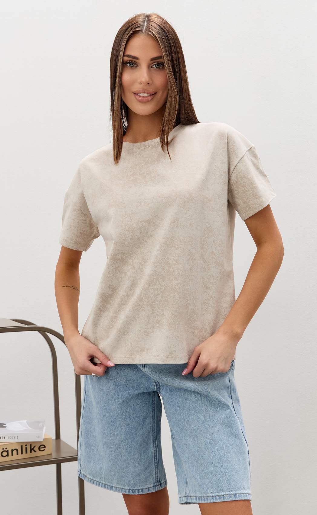 Футболка P612-06 l.beige