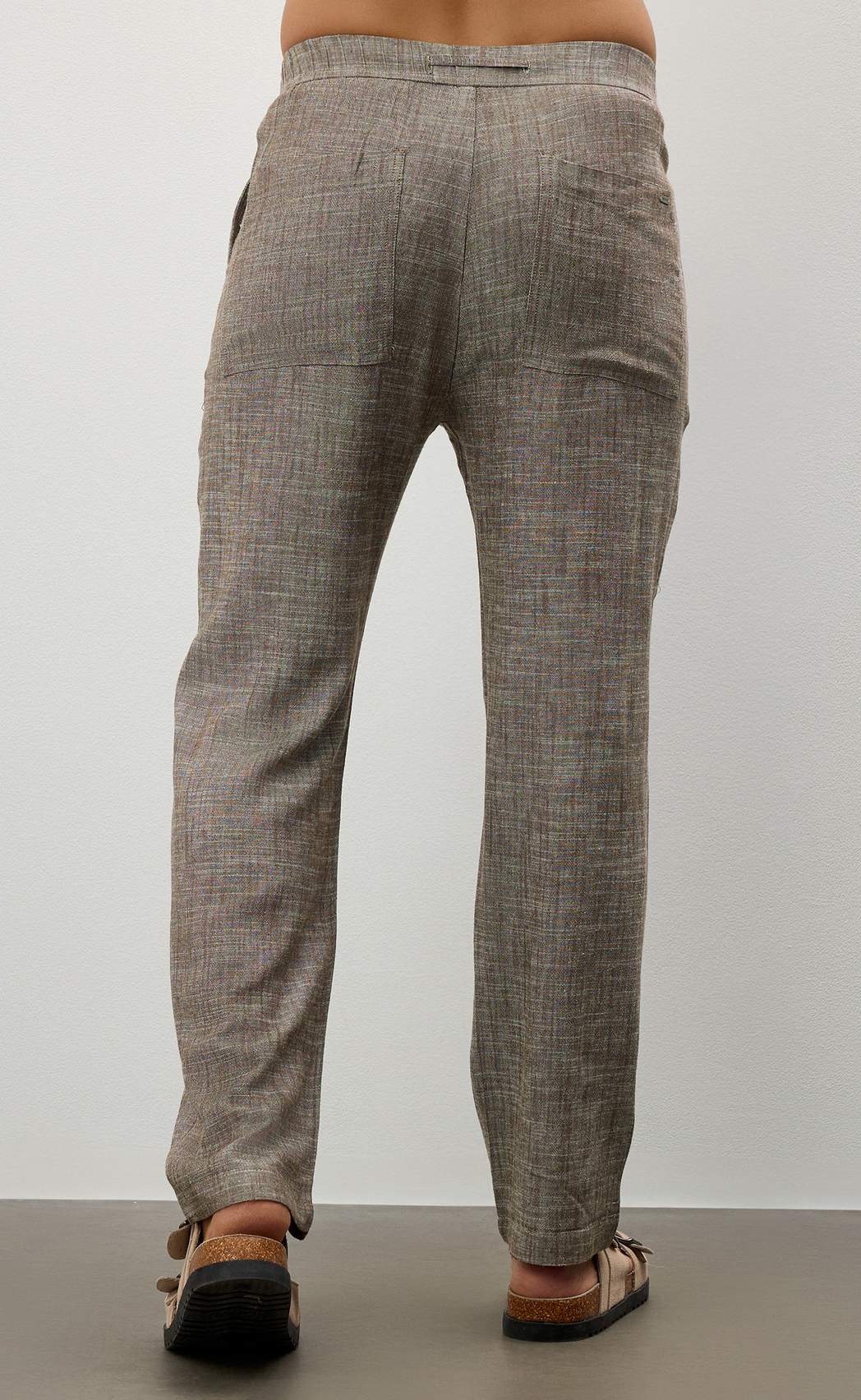 Брюки F511-0855-1 brown melange