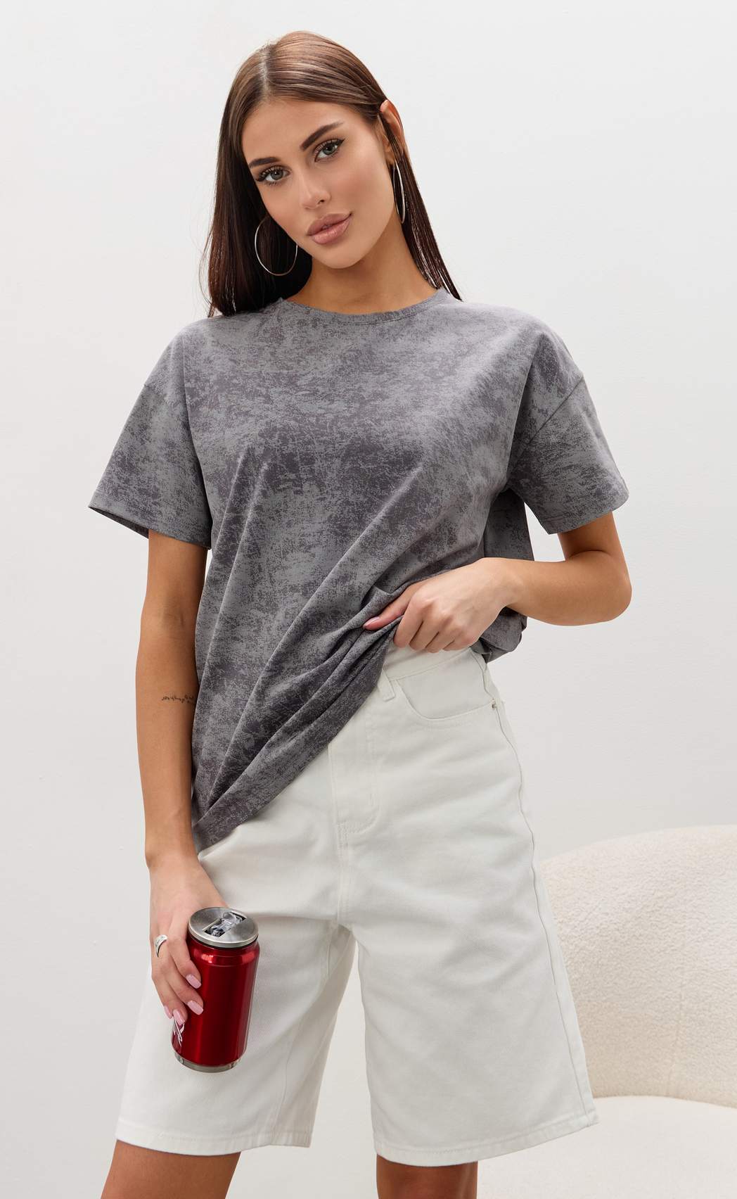 Футболка P612-06 grey