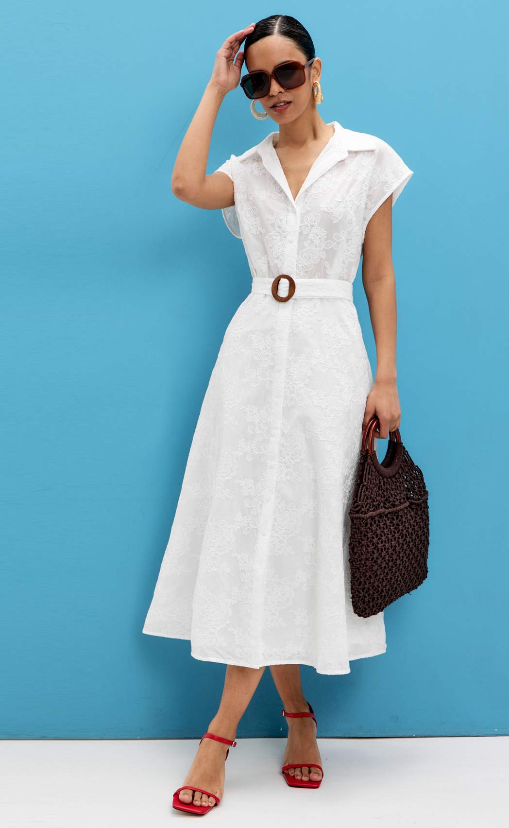 Платье P612-0358 white