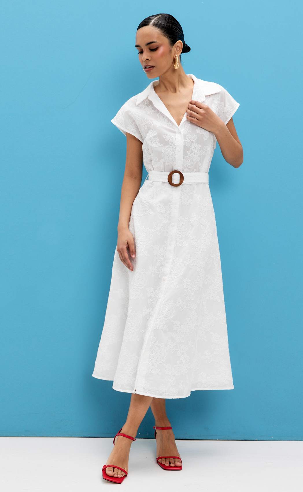 Платье P612-0358 white