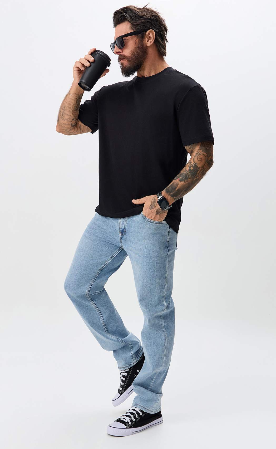 Футболка P611-06-768 black