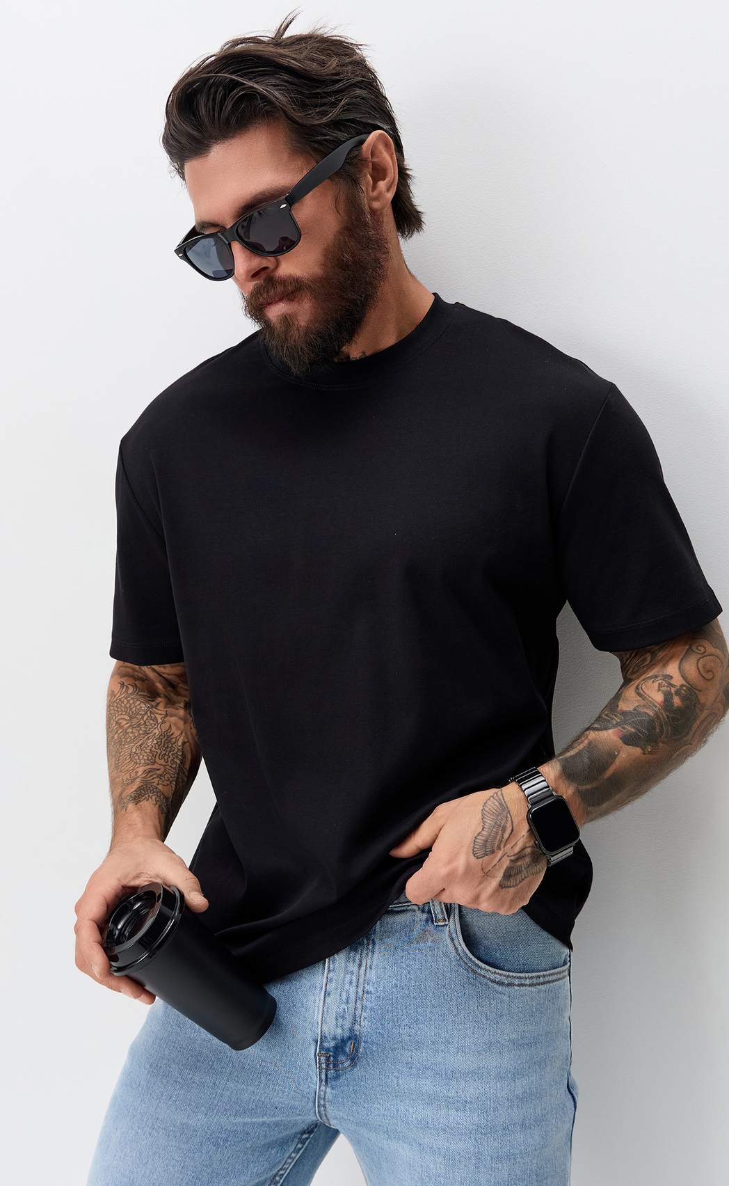 Футболка P611-06-768 black