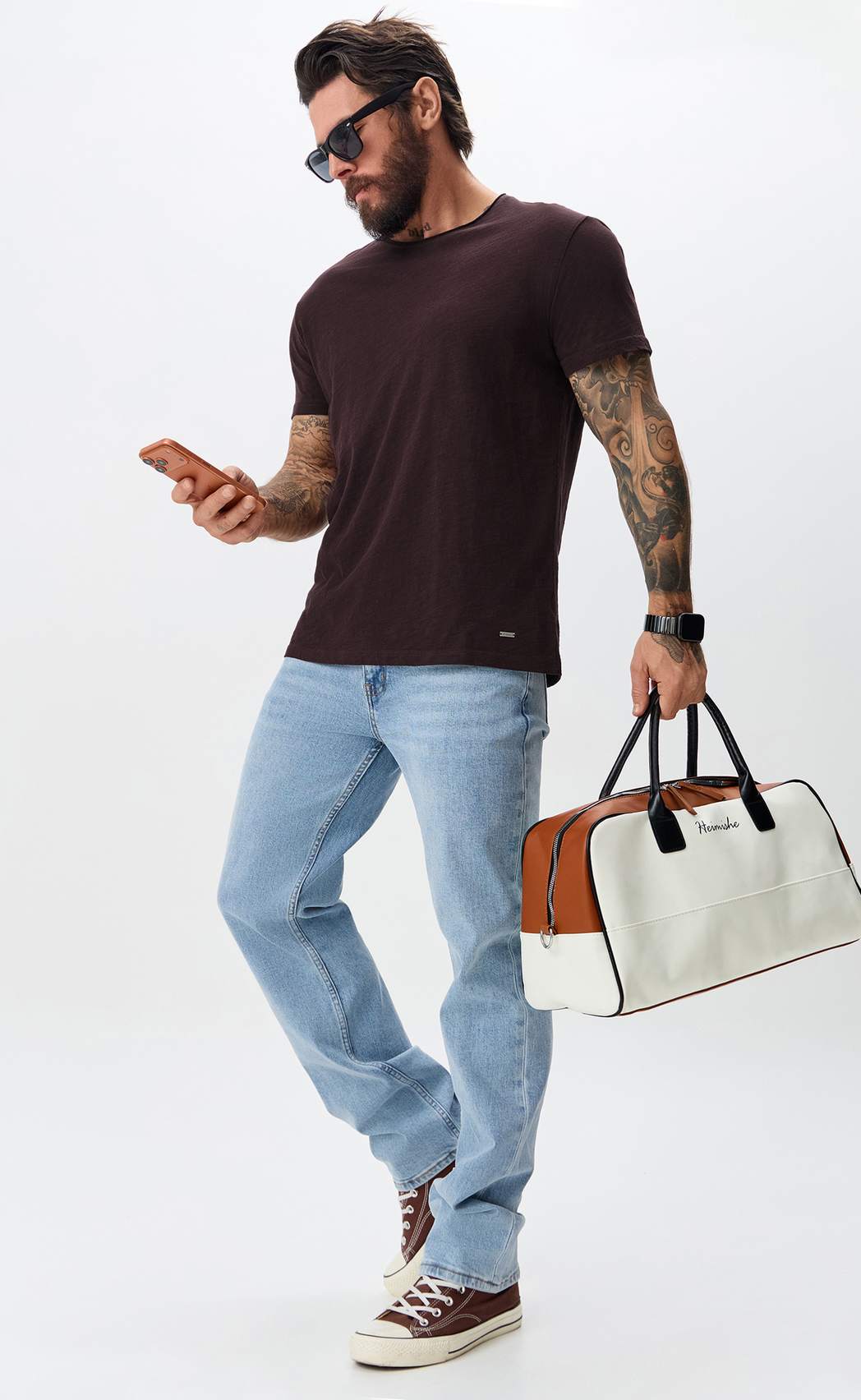 Футболка P411-062 bordo