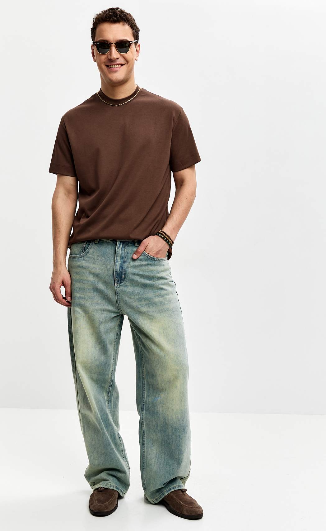 Футболка P611-06-201 brown