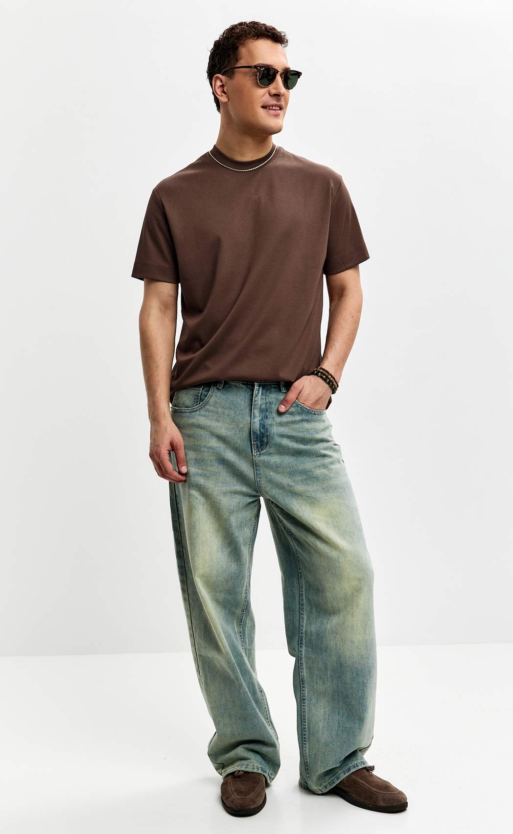 Футболка P611-06-201 brown