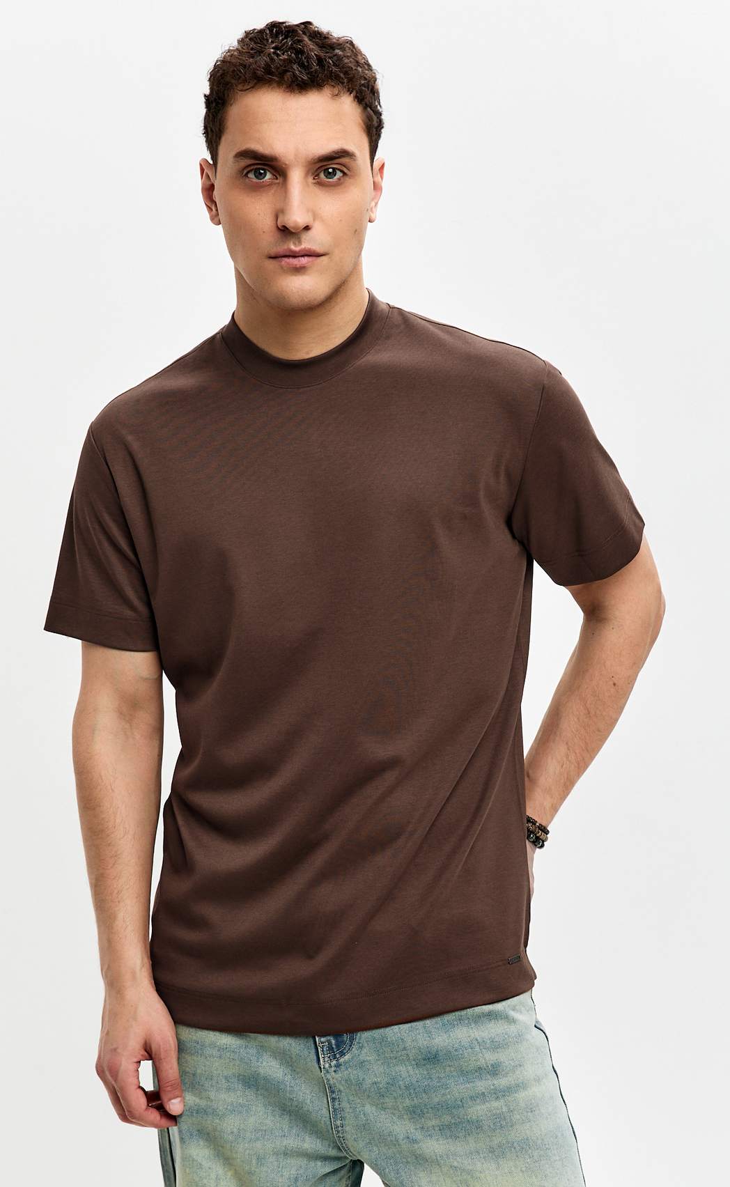 Футболка P611-06-201 brown