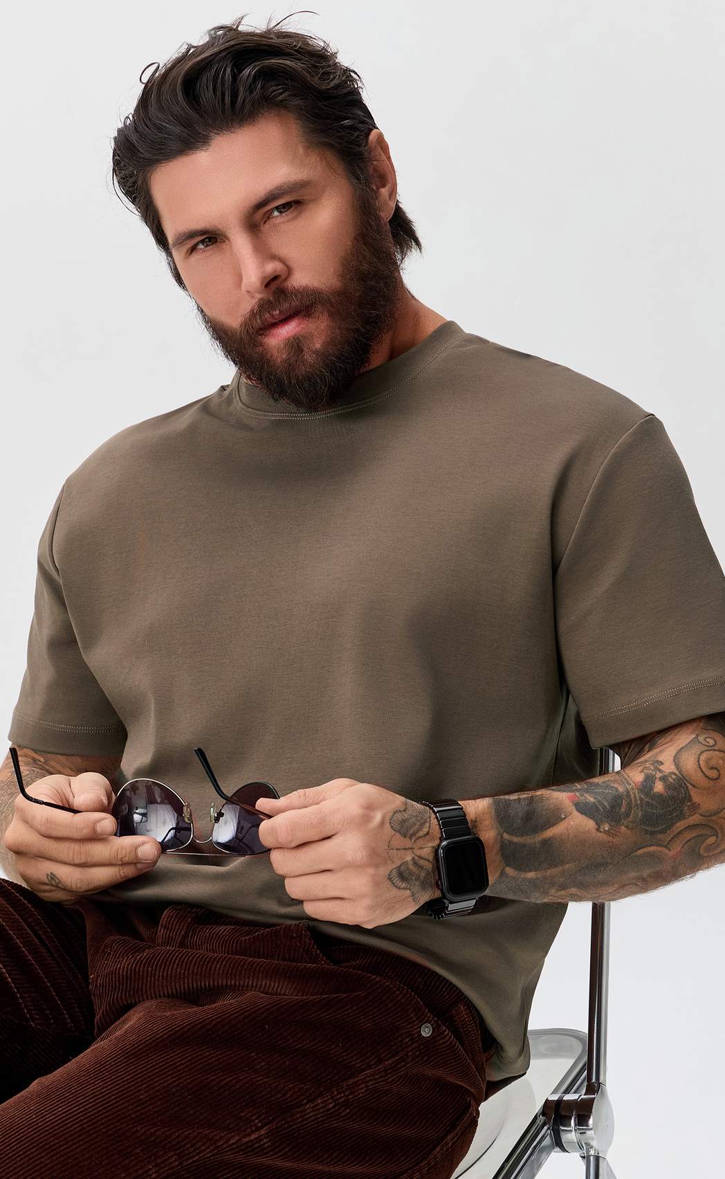 Футболка P611-06-768 coffee