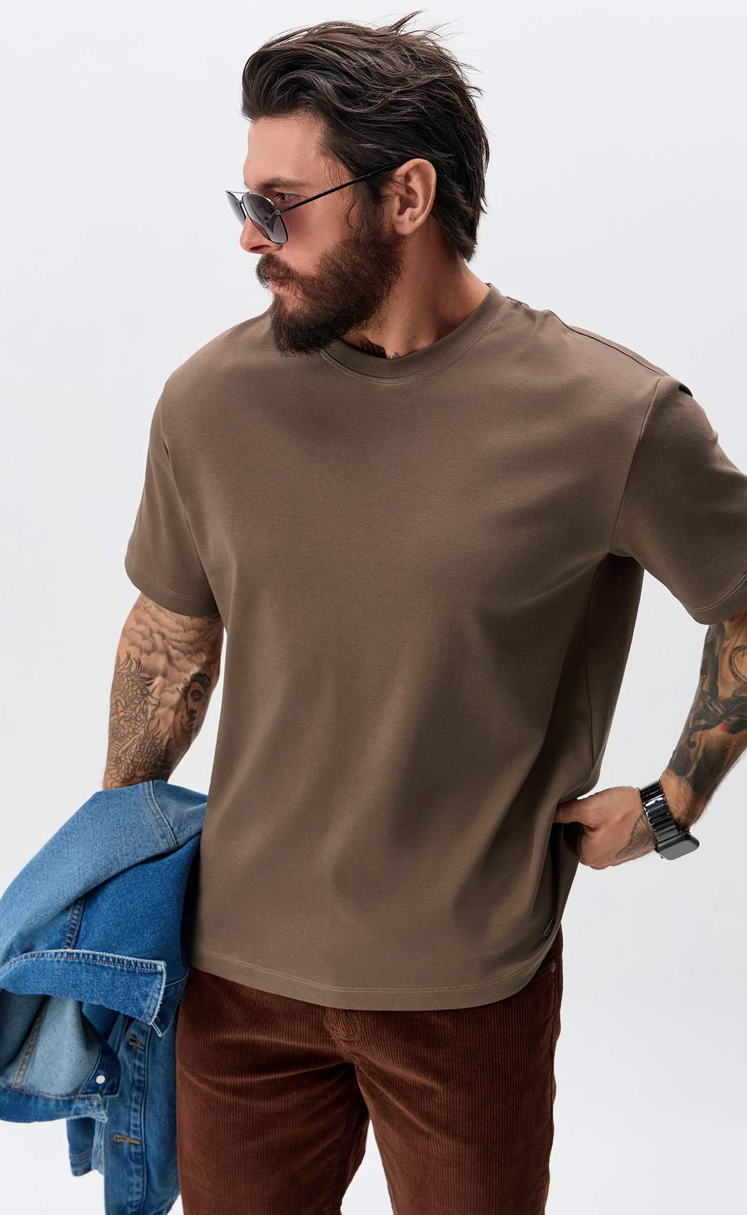 Футболка P611-06-768 coffee