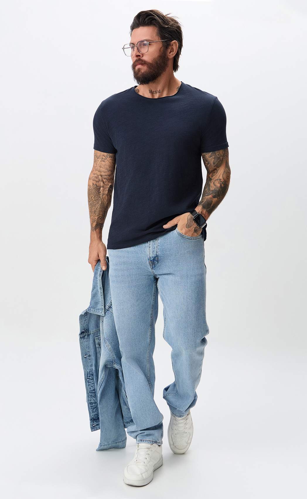 Футболка P411-062 navy