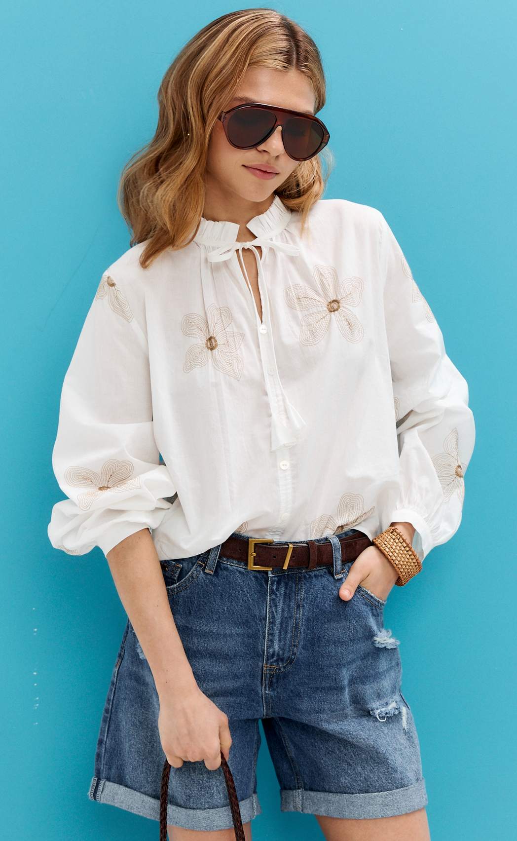 Блузка P612-1110 white