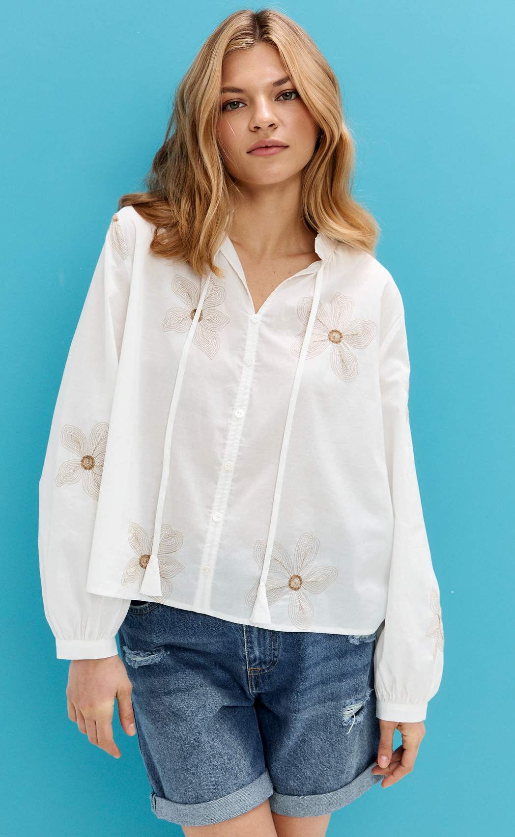 Блузка P612-1110 white