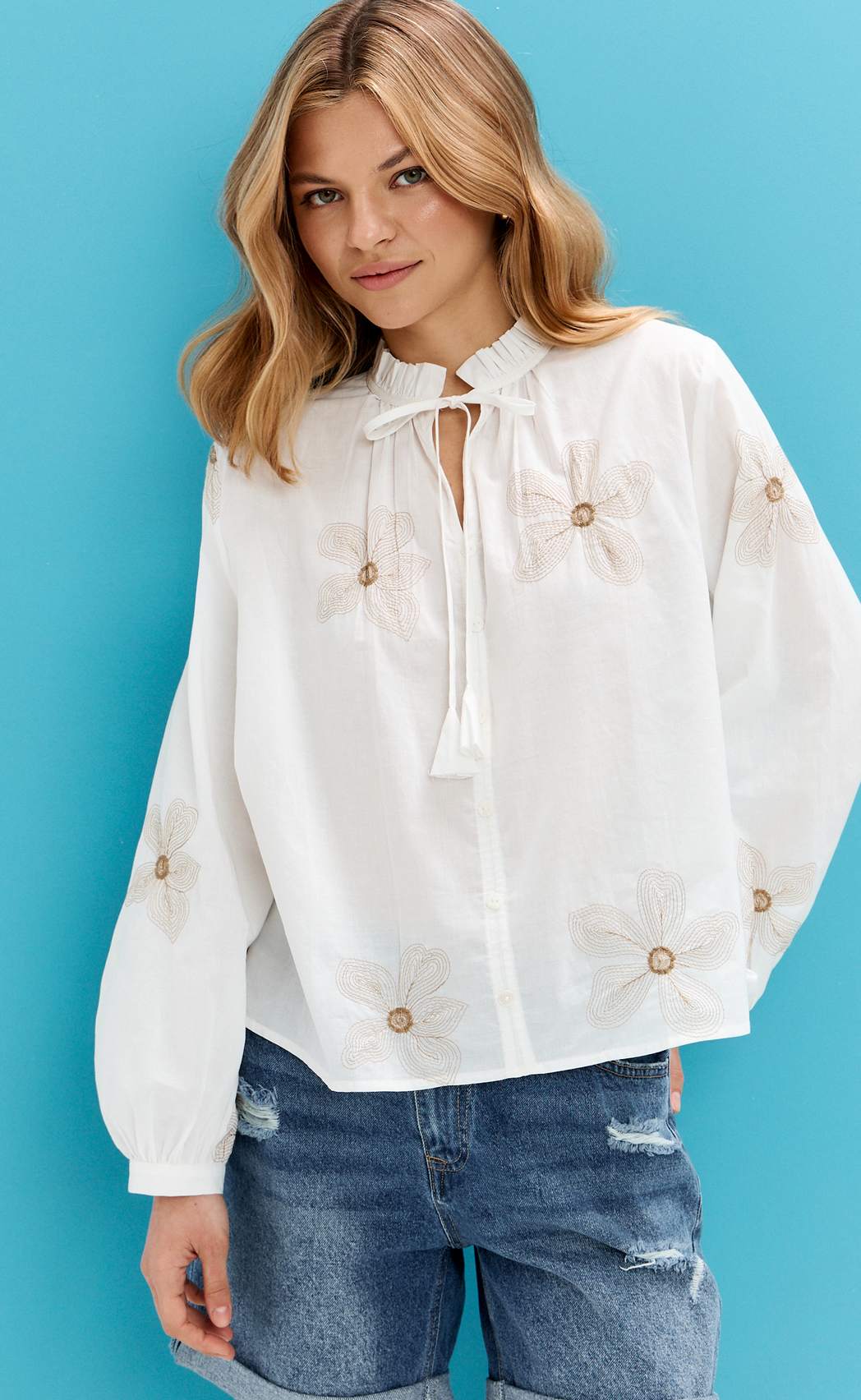 Блузка P612-1110 white