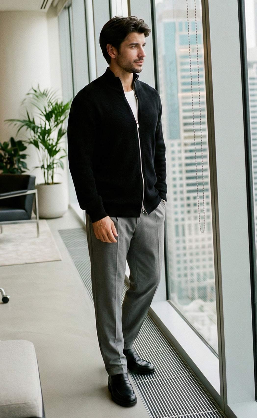 Кардиган P611-07-152 black