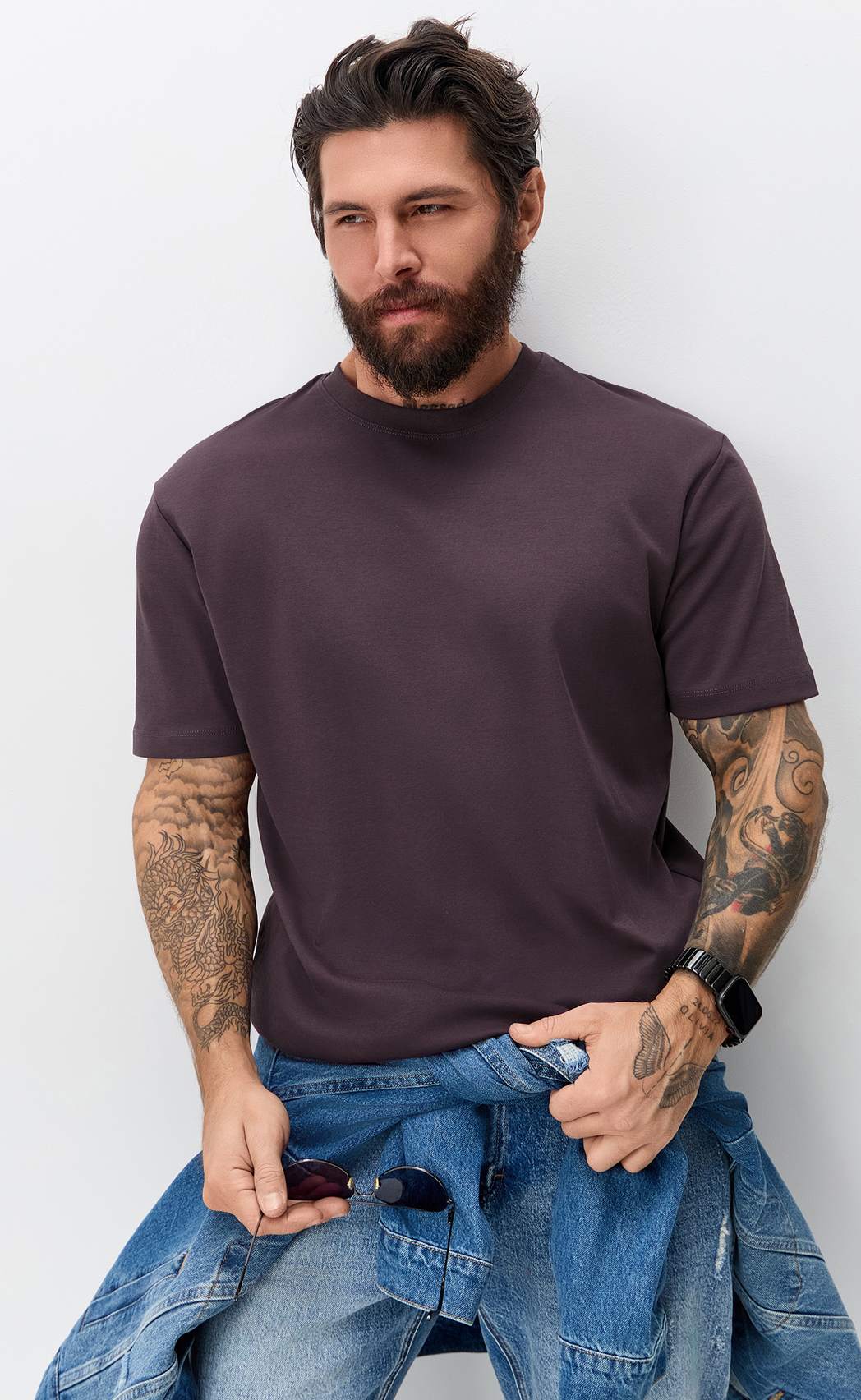 Футболка P611-06-768 bordo