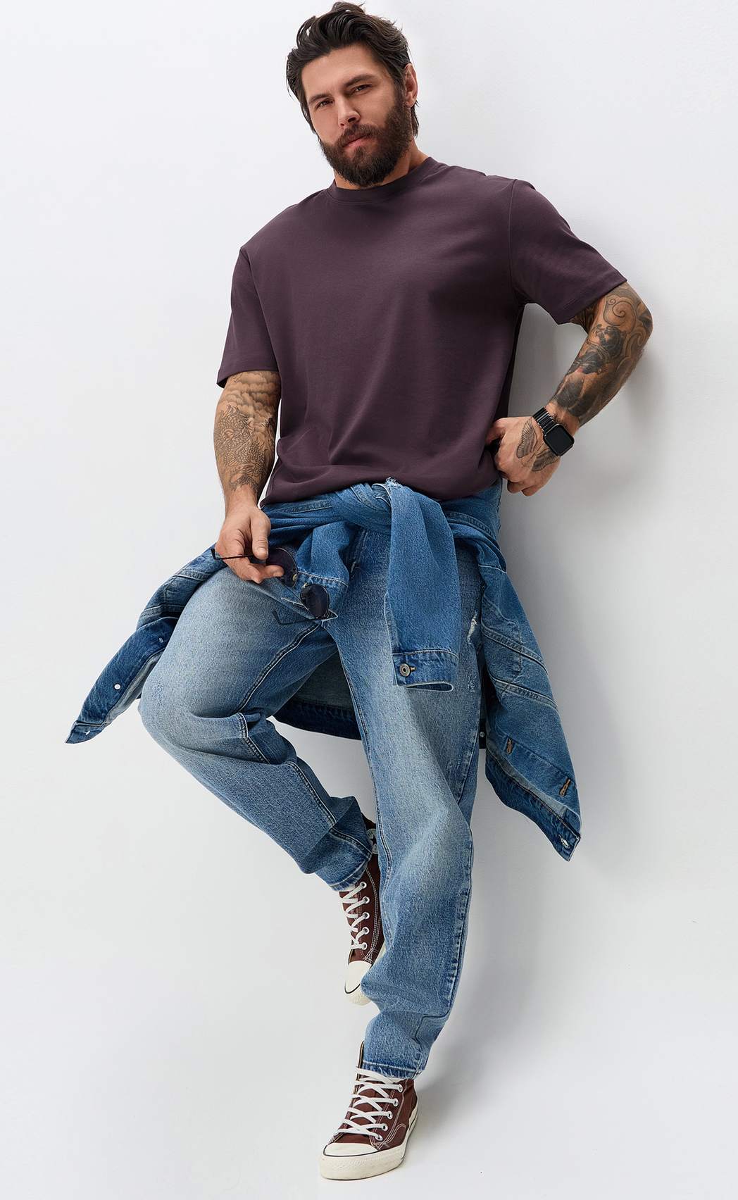 Футболка P611-06-768 bordo