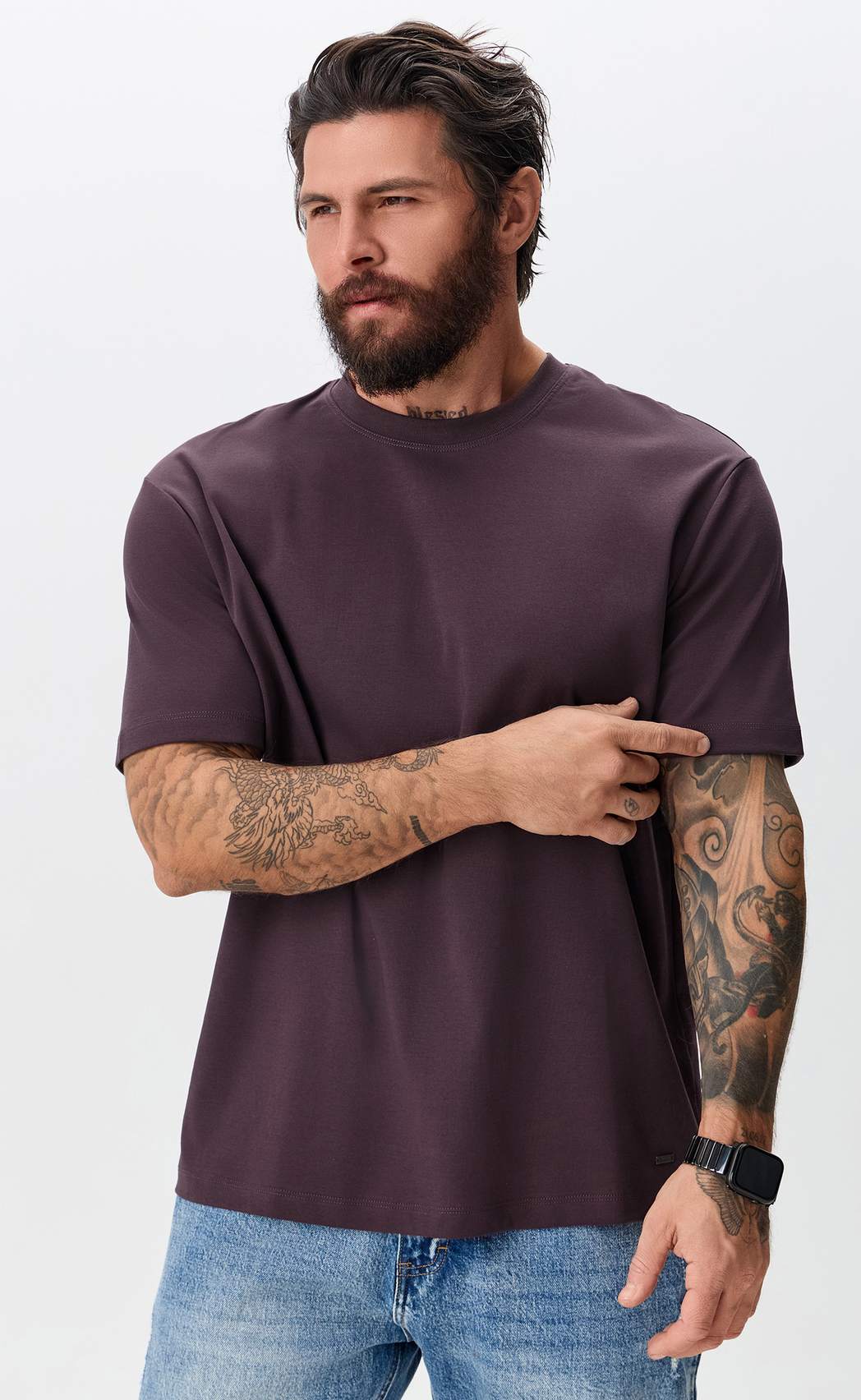 Футболка P611-06-768 bordo