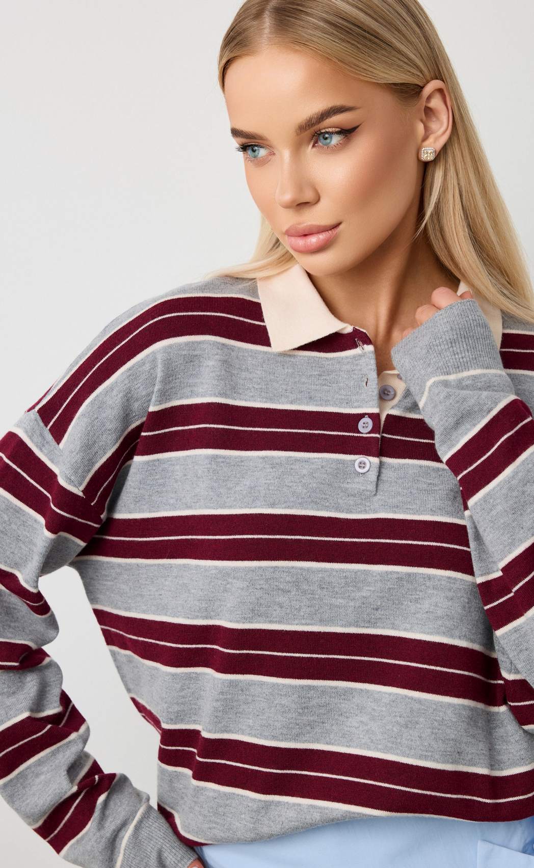 Поло P622-1532 grey