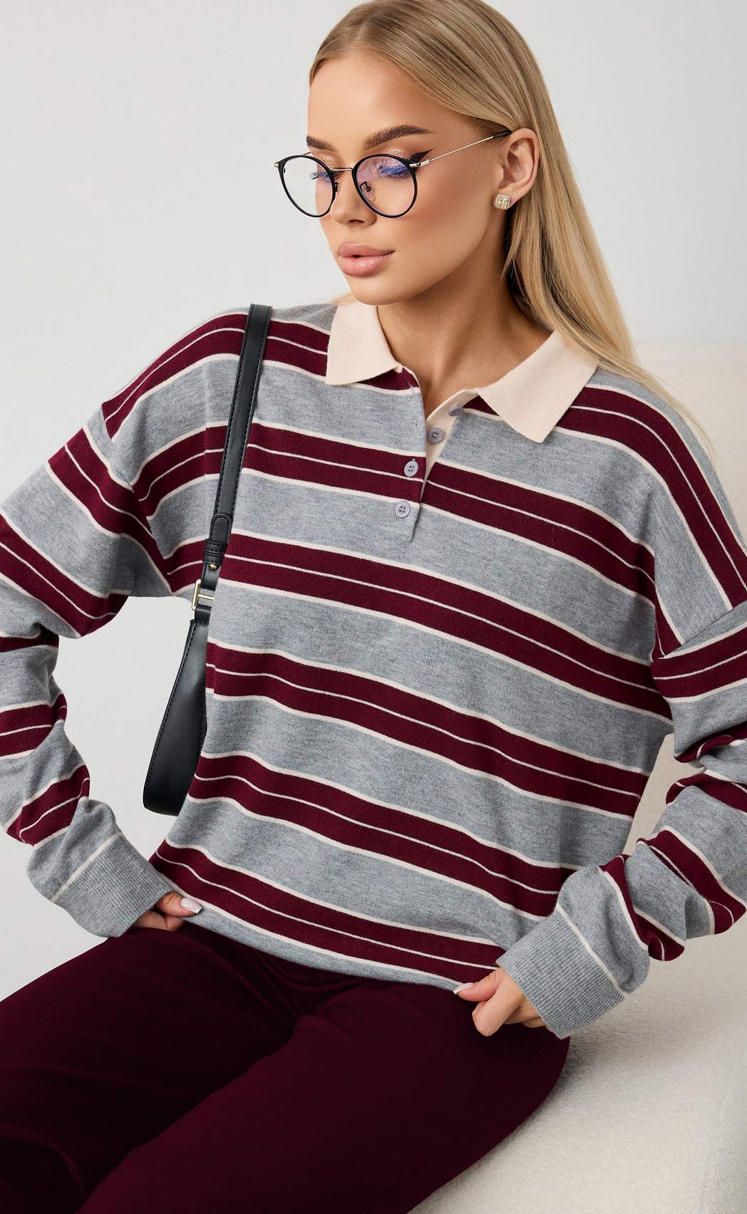 Поло P622-1532 grey