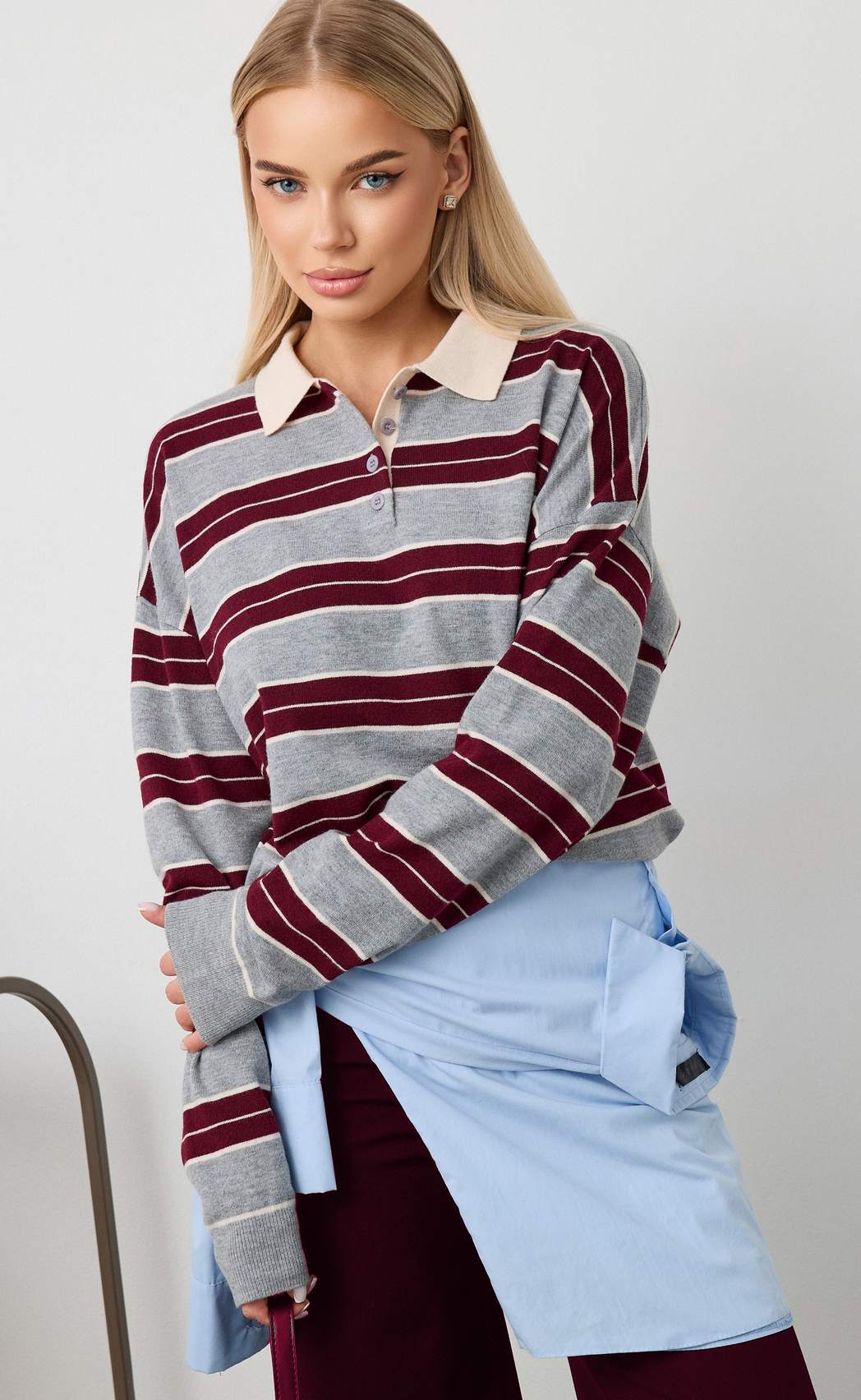 Поло P622-1532 grey