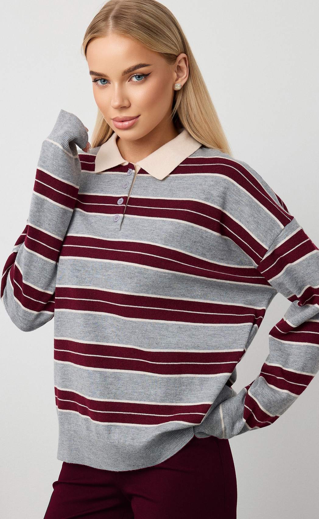 Поло P622-1532 grey