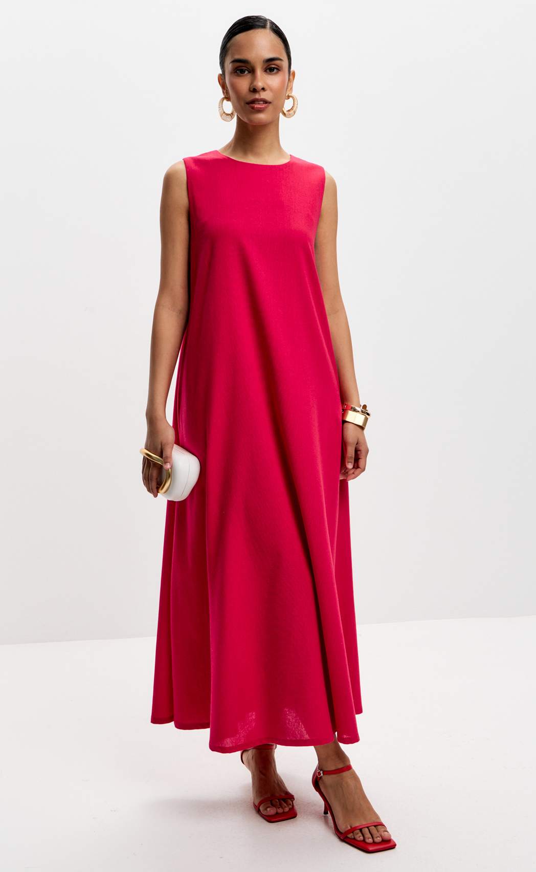 Платье P612-0357 red