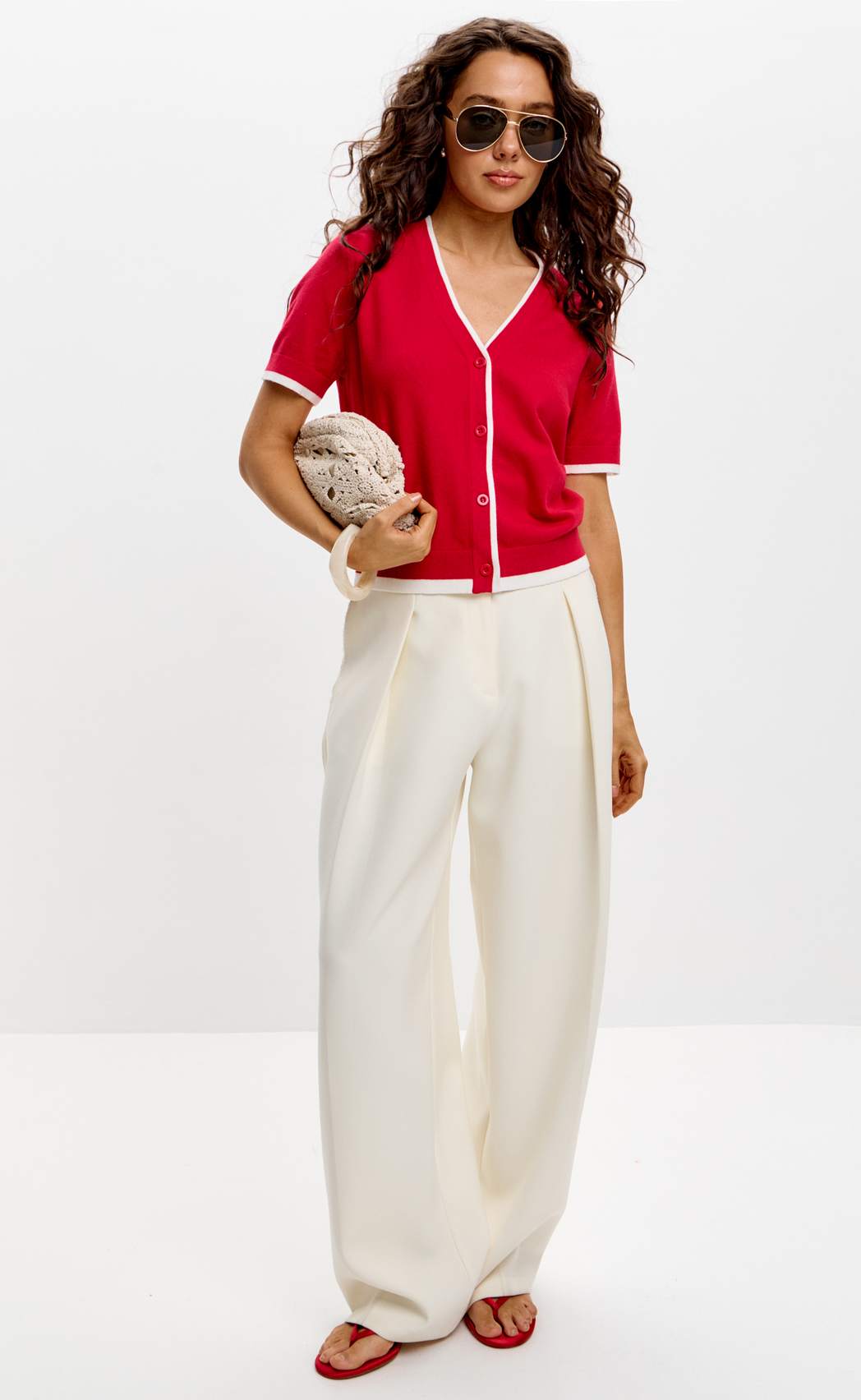 Кардиган P612-15010 red