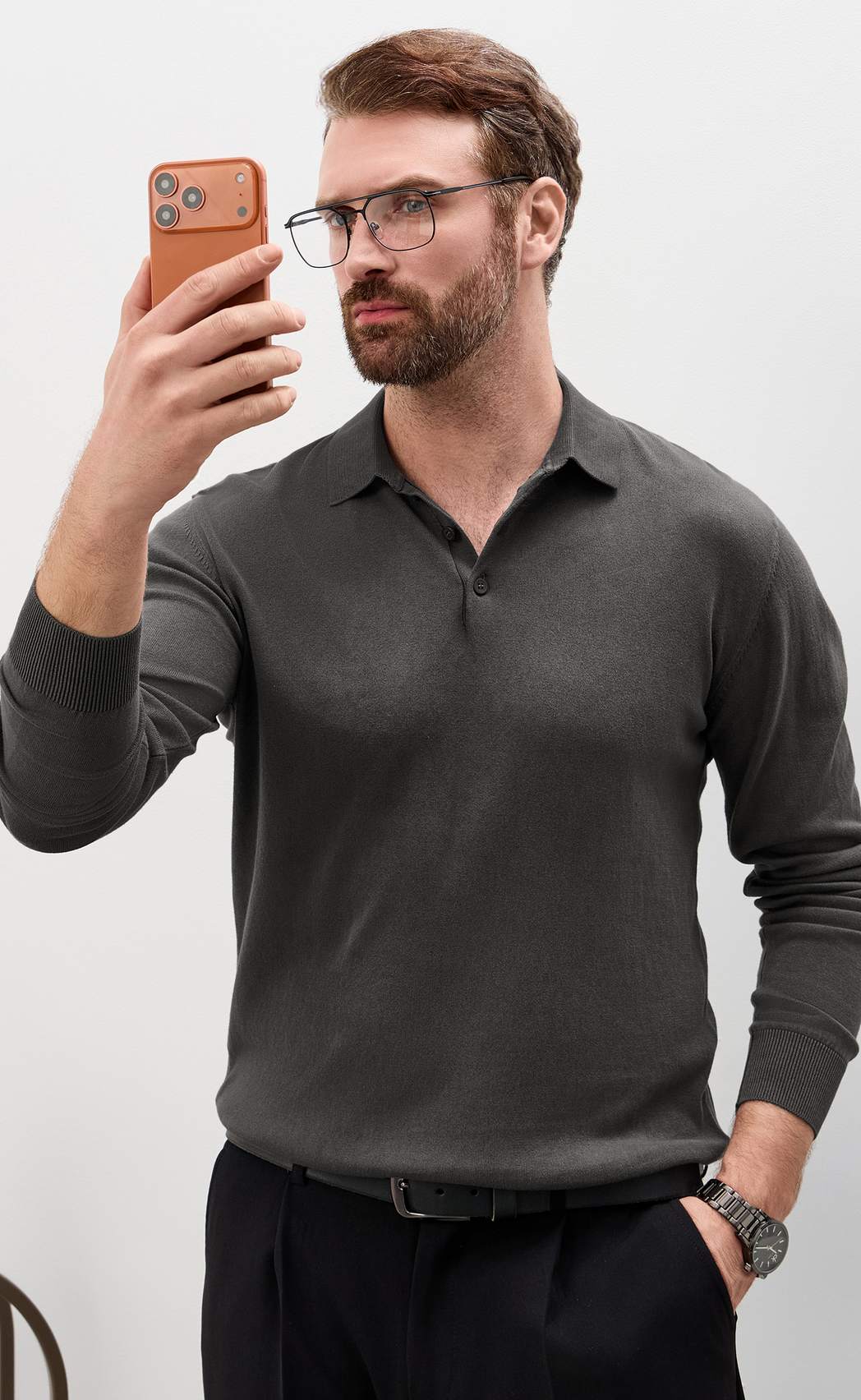 Джемпер P611-07-537 coffee