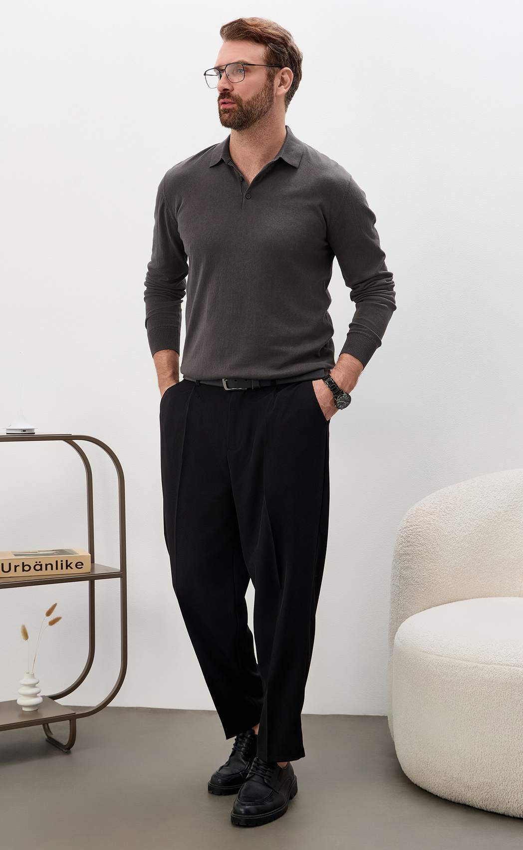 Джемпер P611-07-537 coffee