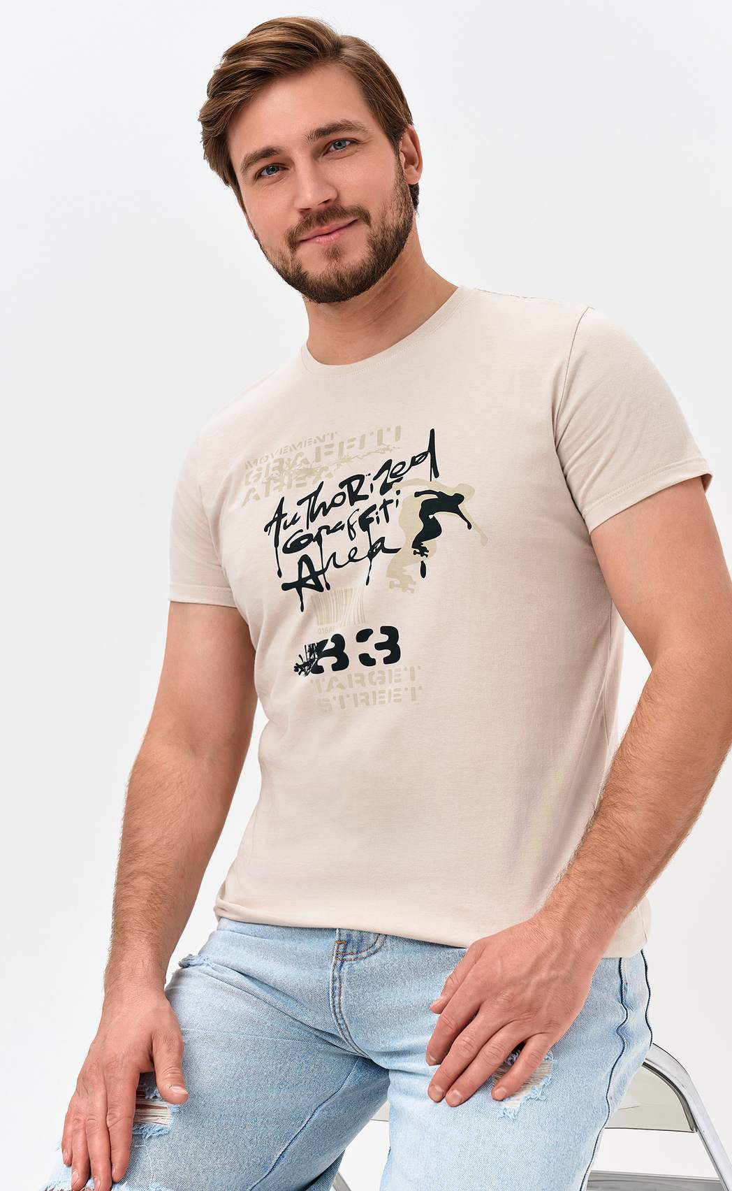 Футболка F611-06-920 l.beige