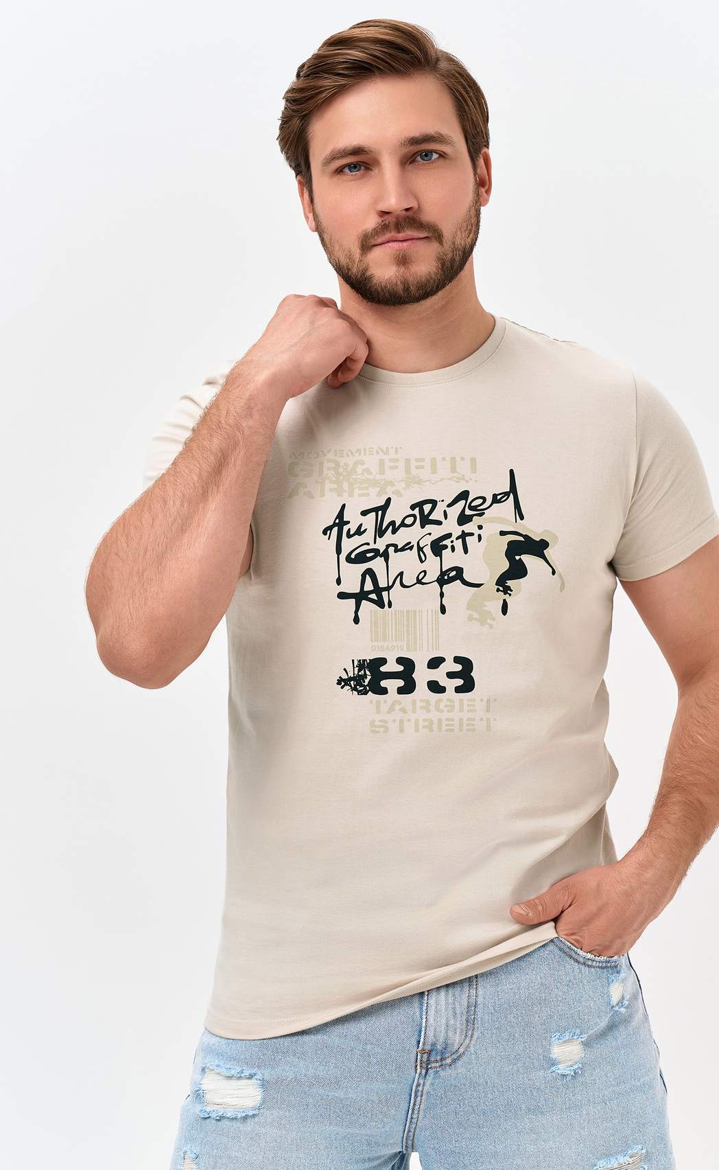 Футболка F611-06-920 l.beige