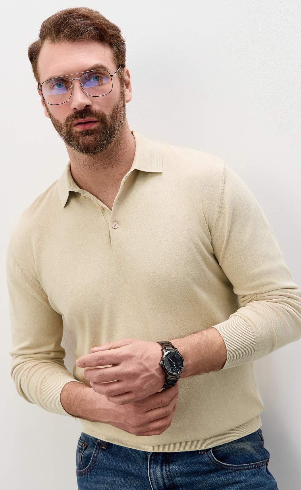 Джемпер P611-07-537 beige