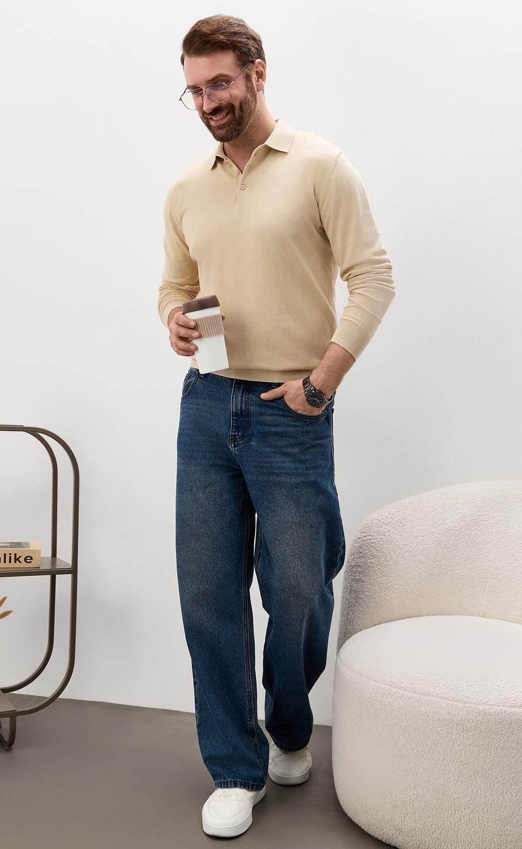 Джемпер P611-07-537 beige