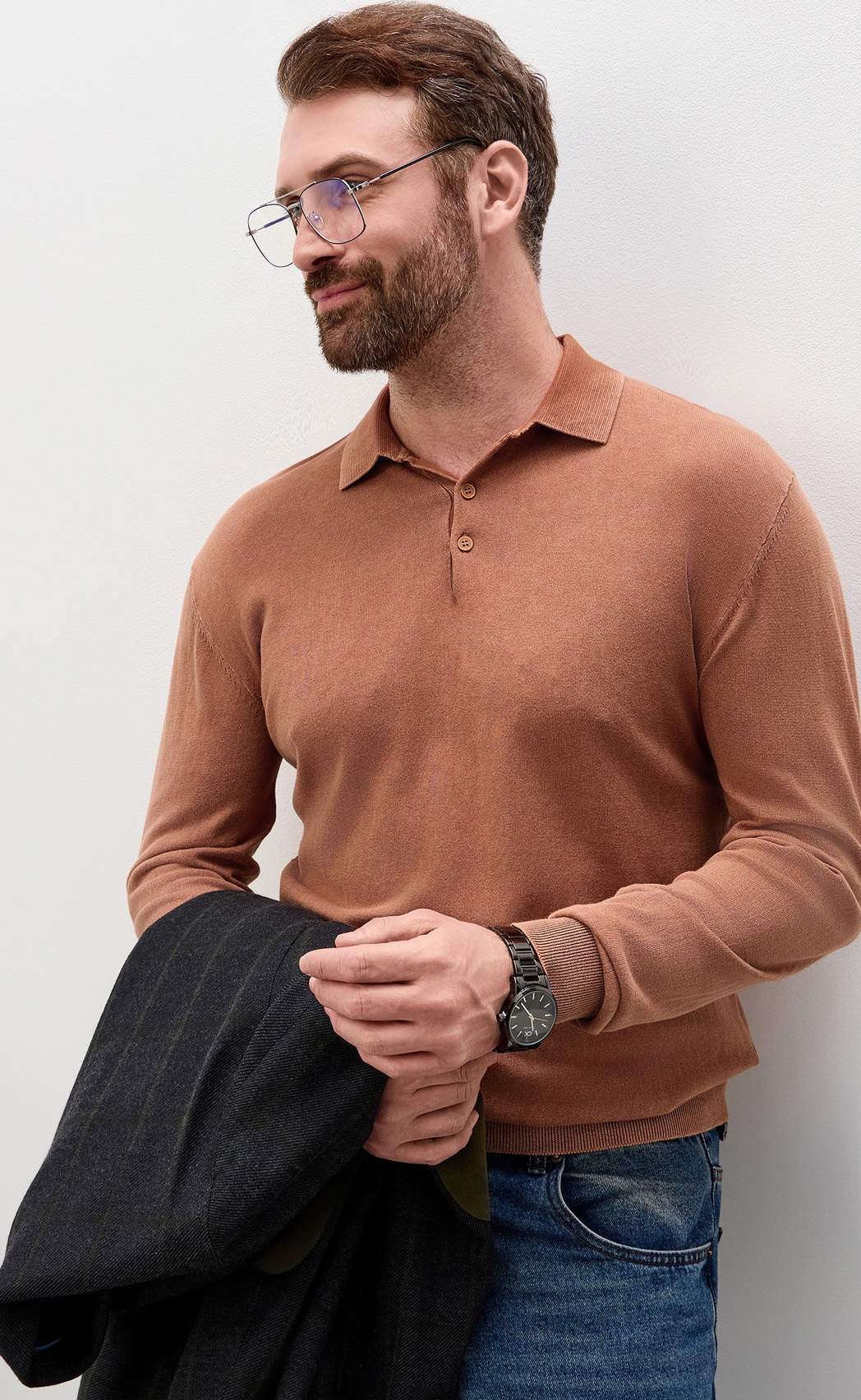 Джемпер P611-07-537 terracotta