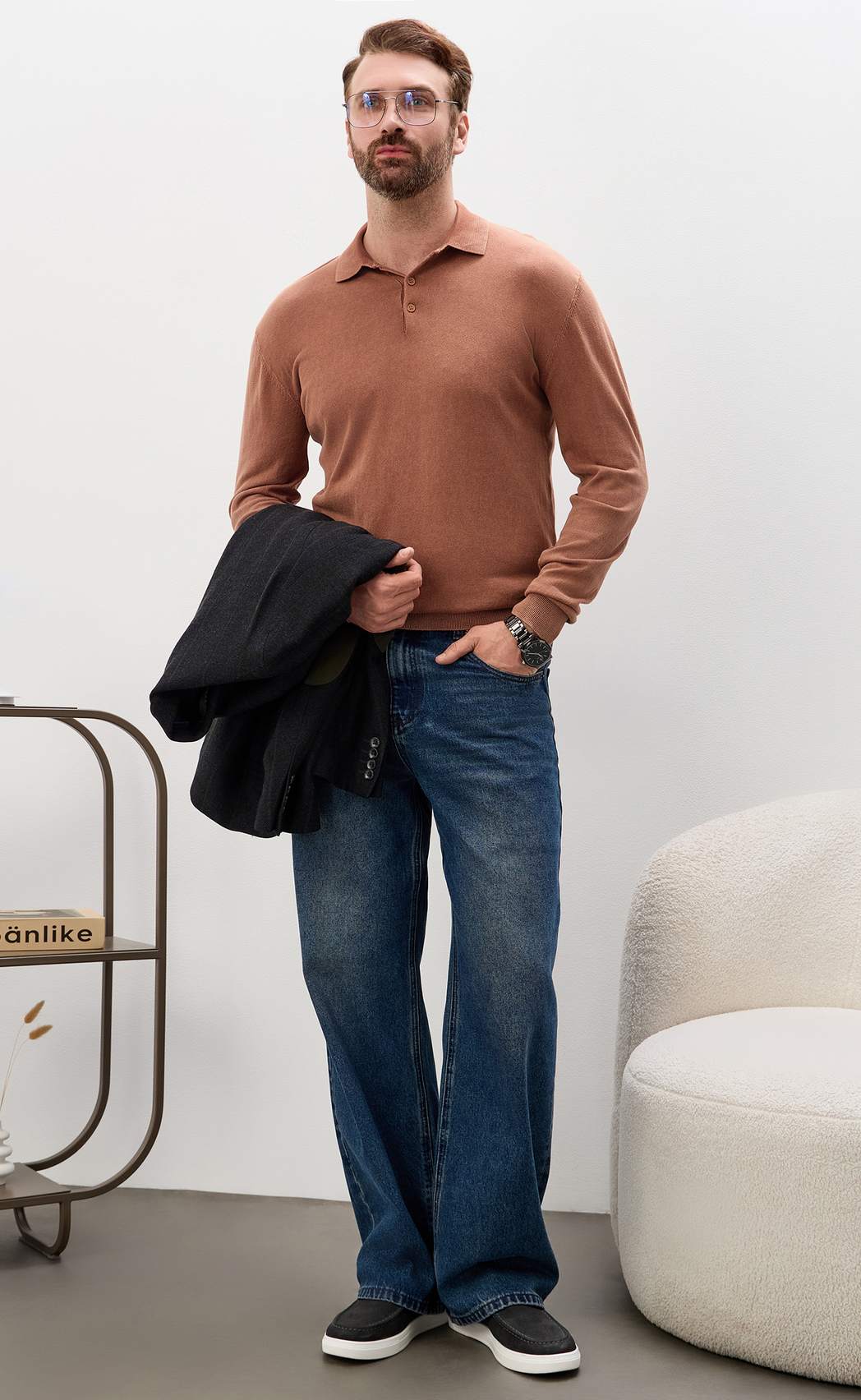 Джемпер P611-07-537 terracotta